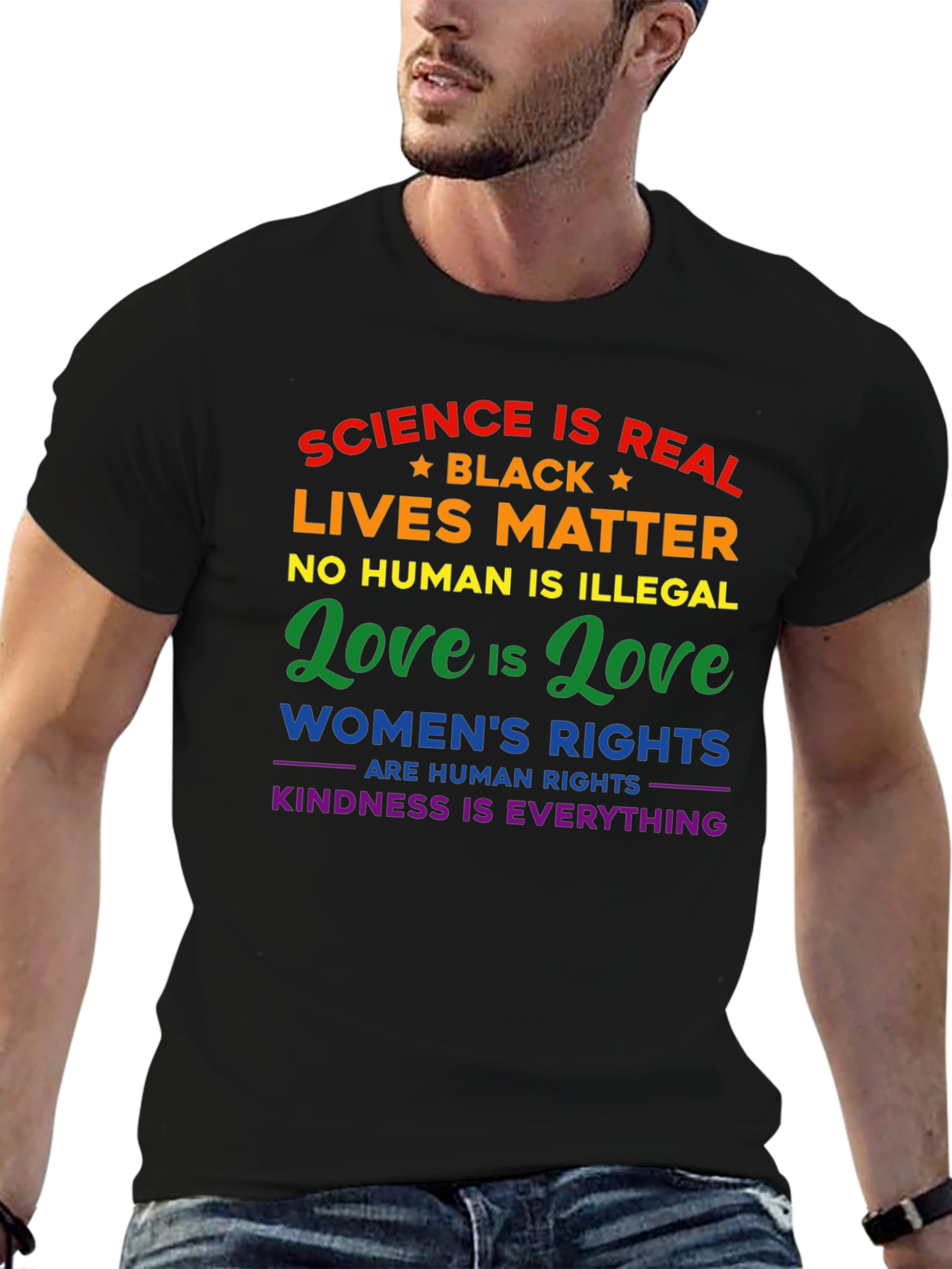 Equality Statement Graphic Tee - Science Love Rights