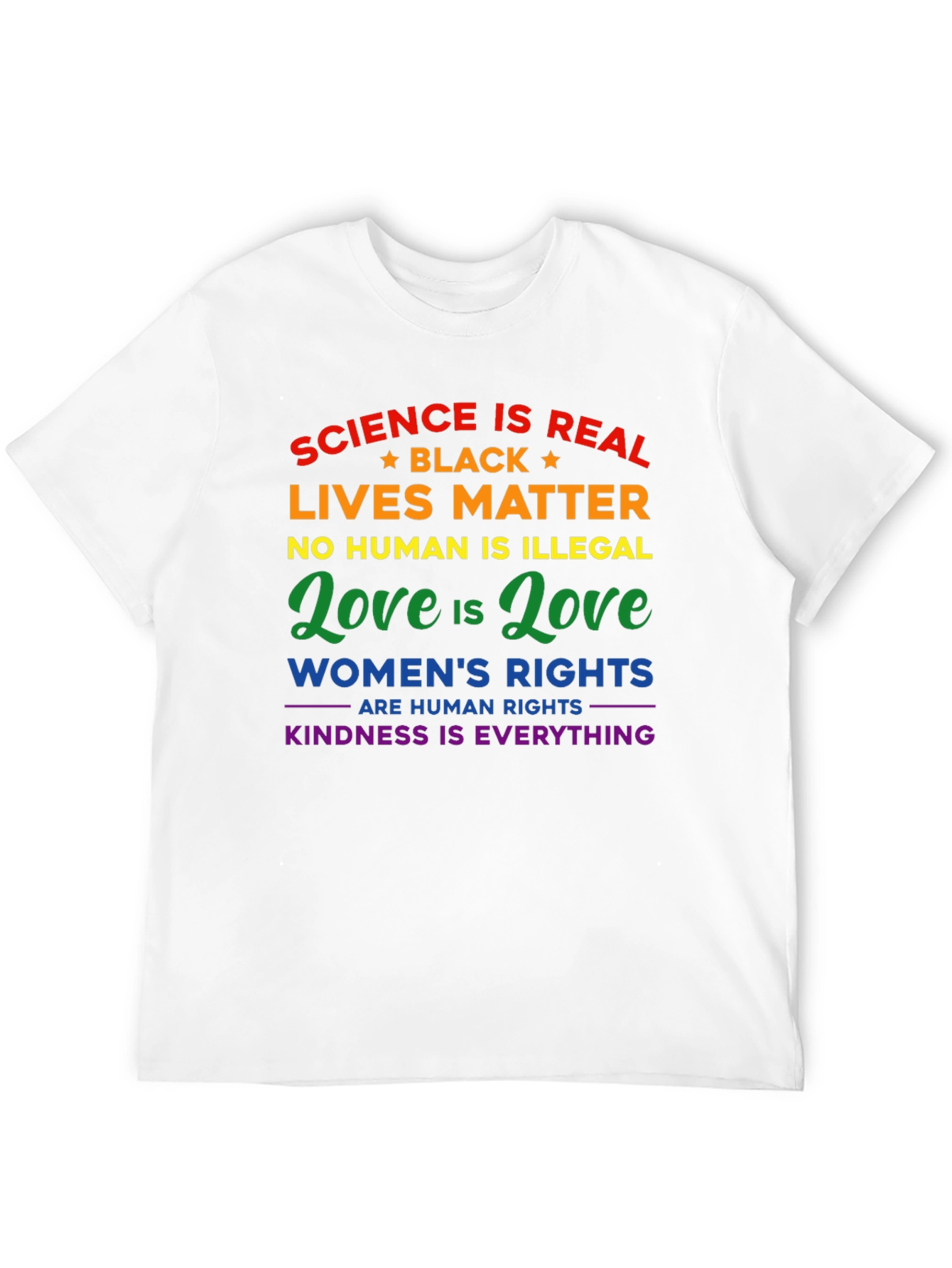 Equality Statement Graphic Tee - Science Love Rights
