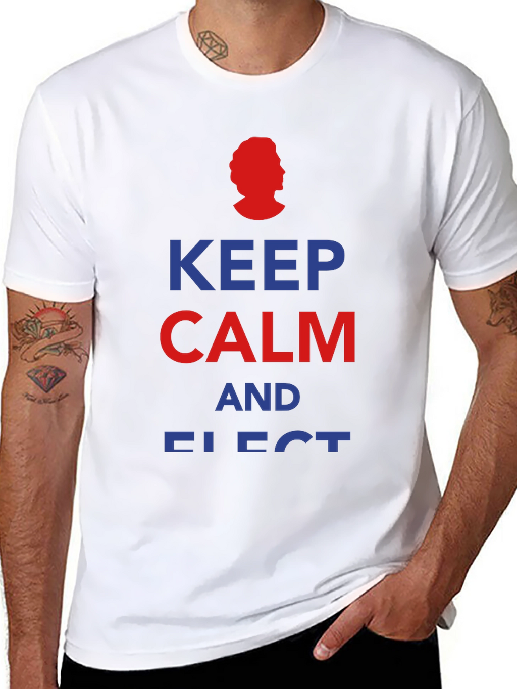 Keep Calm and Elect T-Shirt - Political Humor