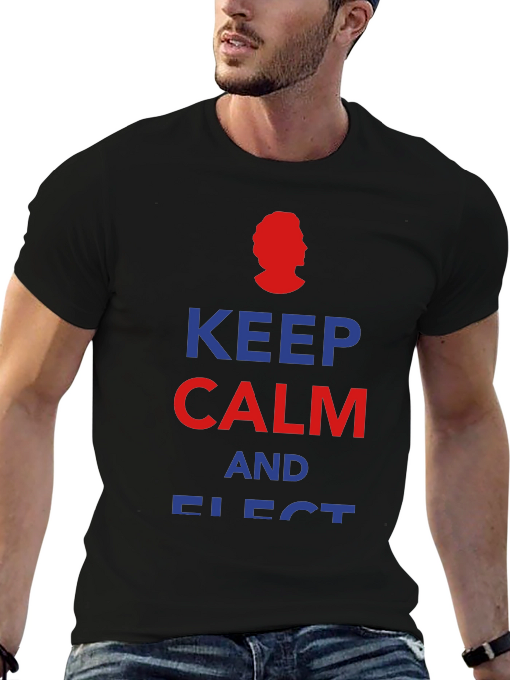 Keep Calm and Elect T-Shirt - Political Humor