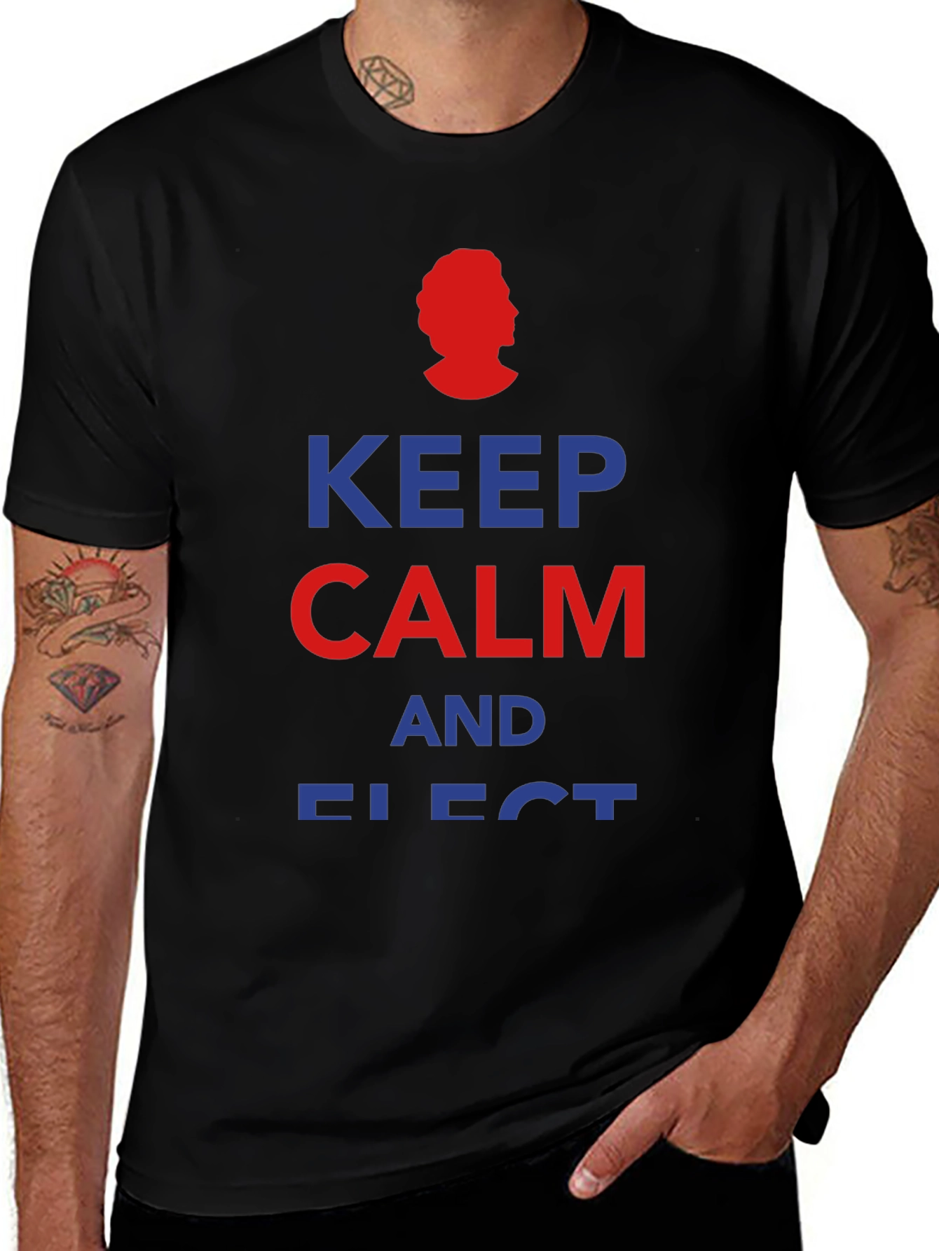 Keep Calm and Elect T-Shirt - Political Humor