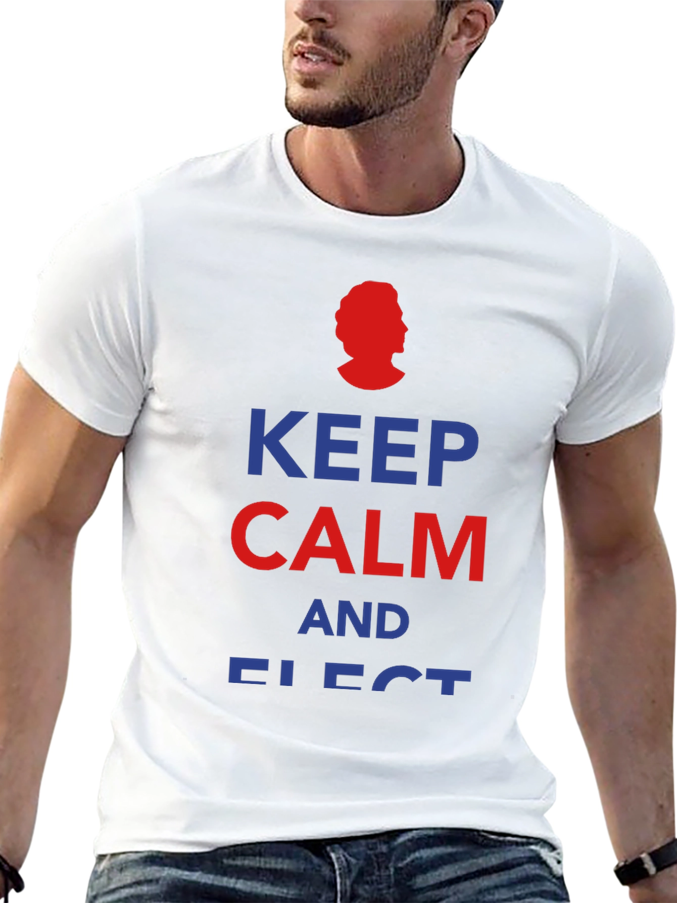 Keep Calm and Elect T-Shirt - Political Humor