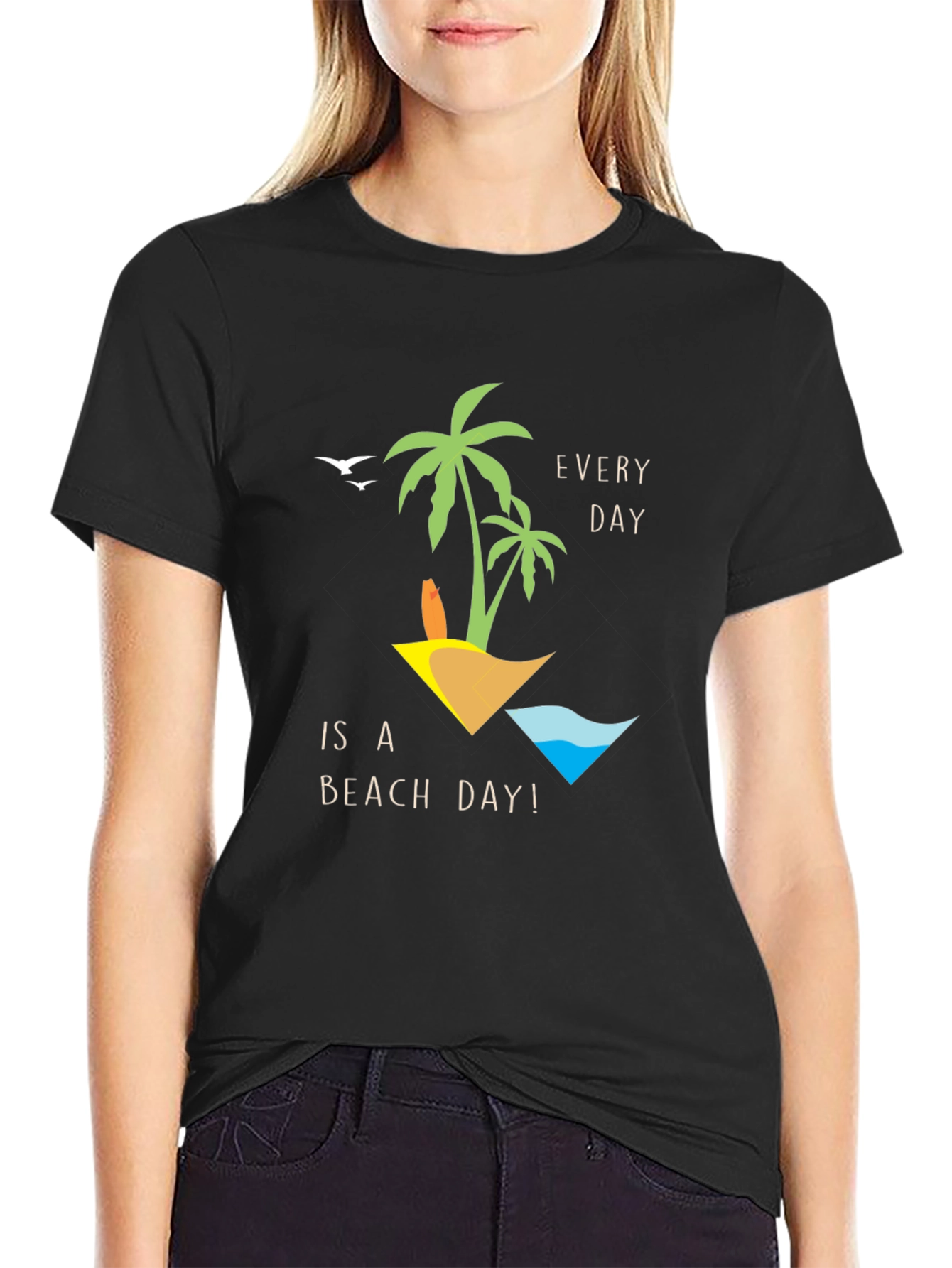 Every Day is a Beach Day Graphic T-Shirt