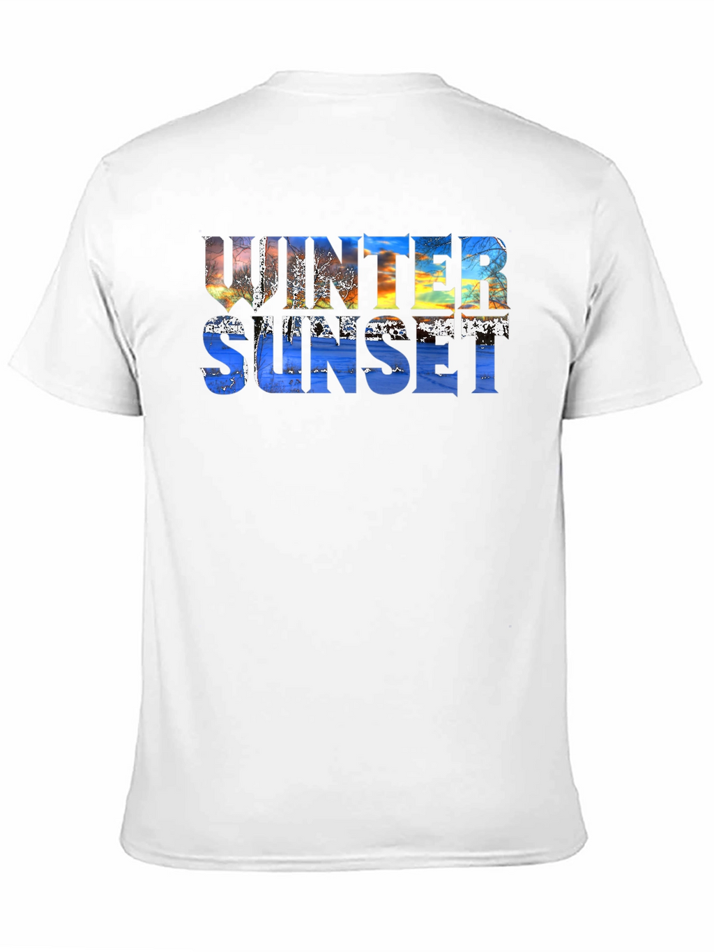 Winter Sunset Graphic Tee