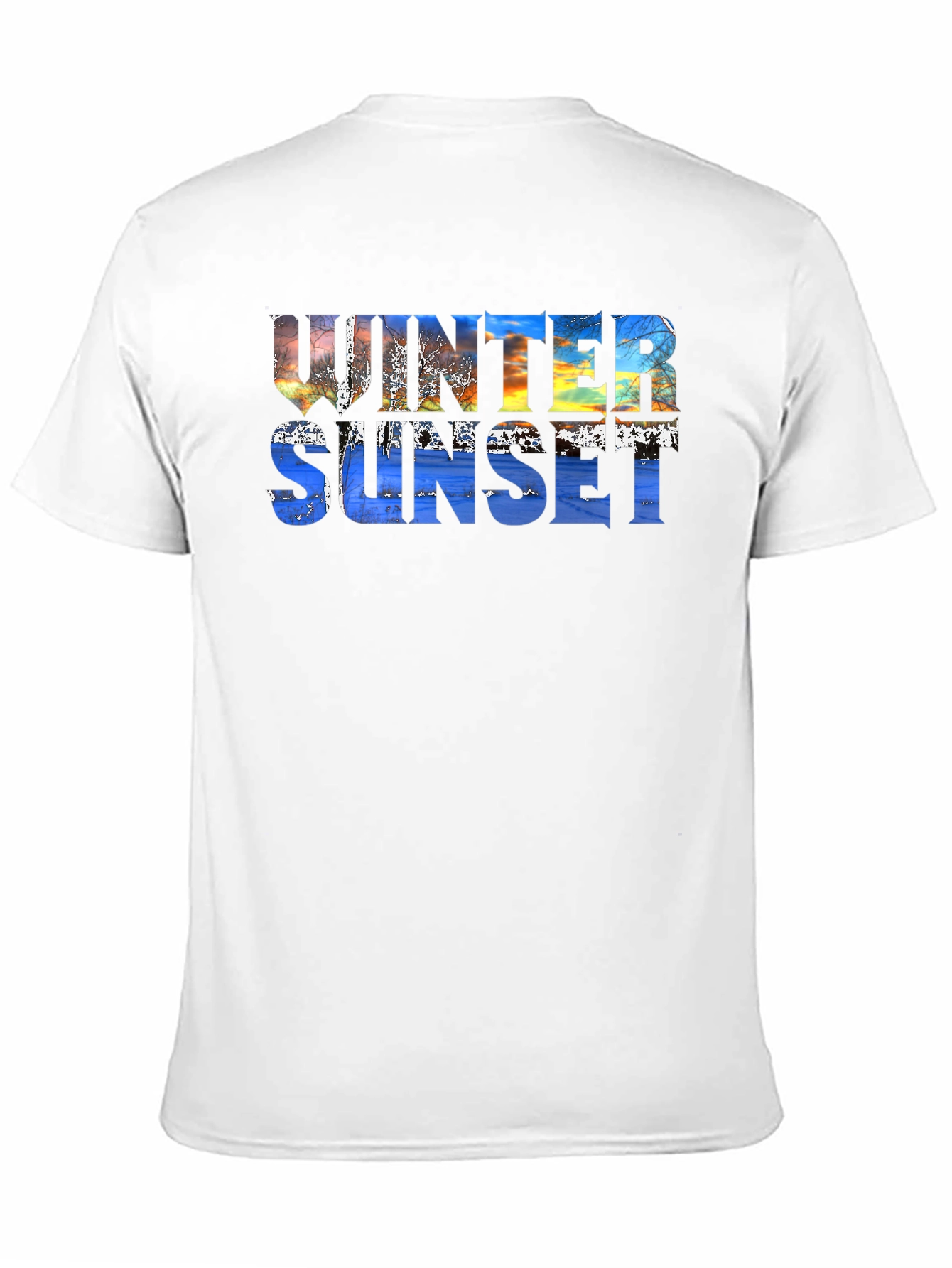 Winter Sunset Graphic Tee