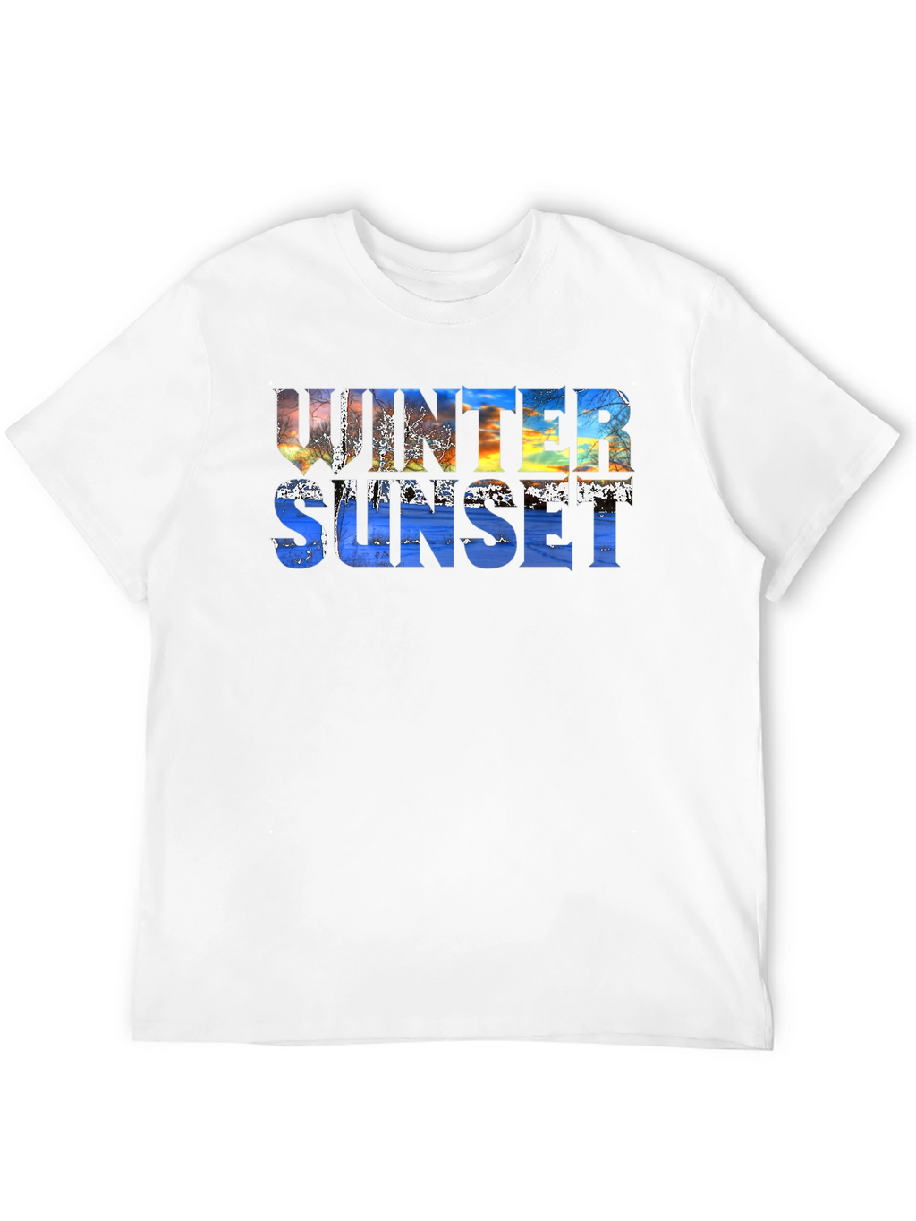 Winter Sunset Graphic Tee