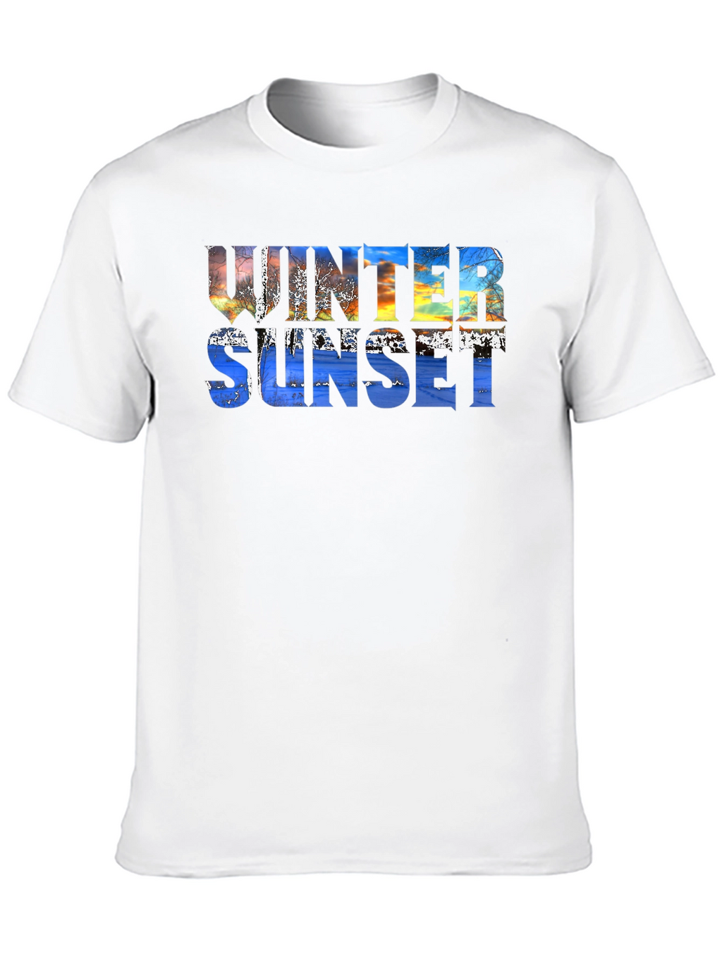 Winter Sunset Graphic Tee