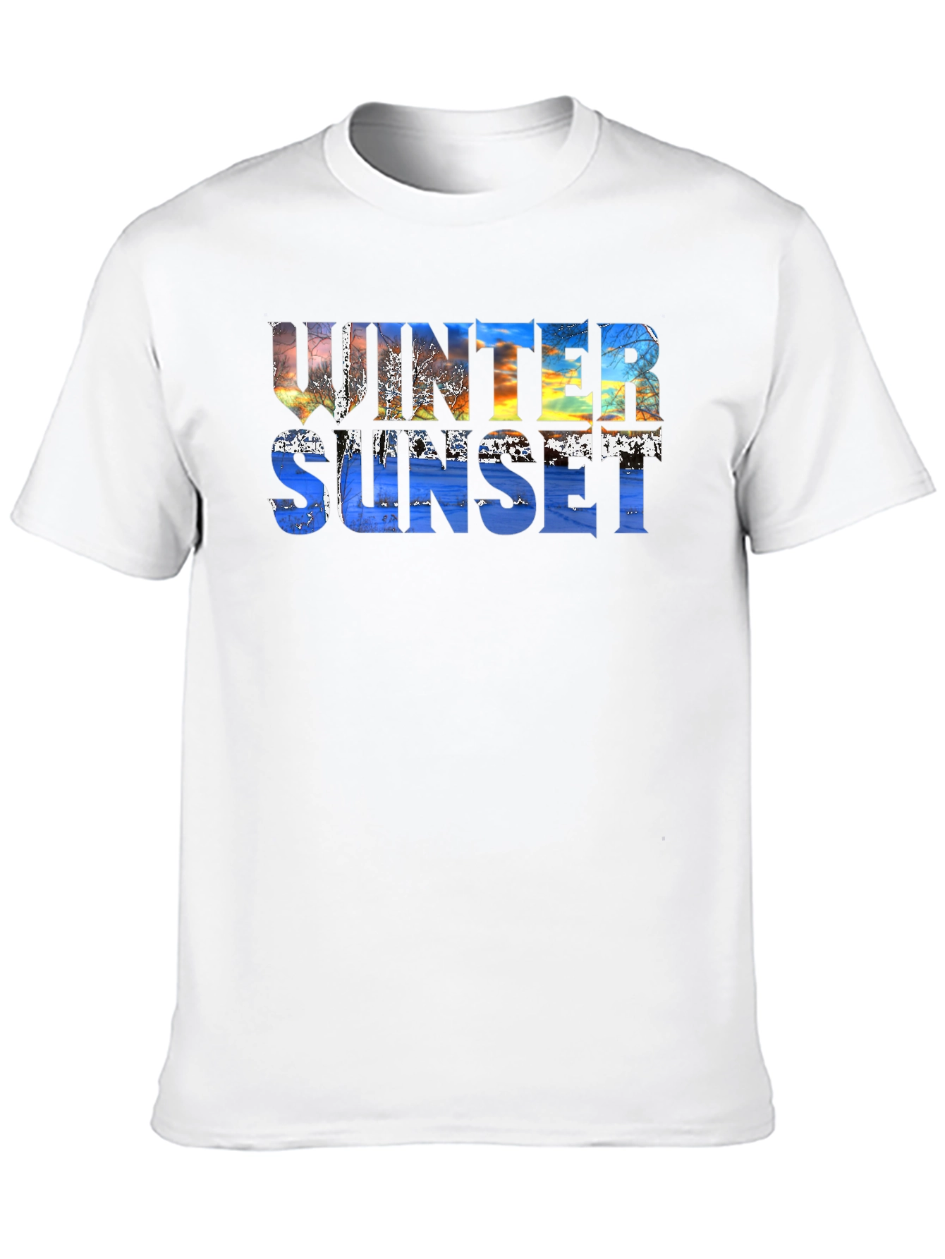 Winter Sunset Graphic Tee