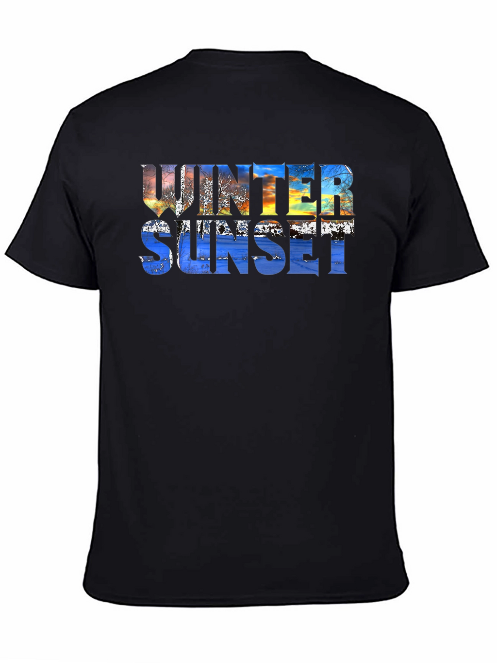 Winter Sunset Graphic Tee