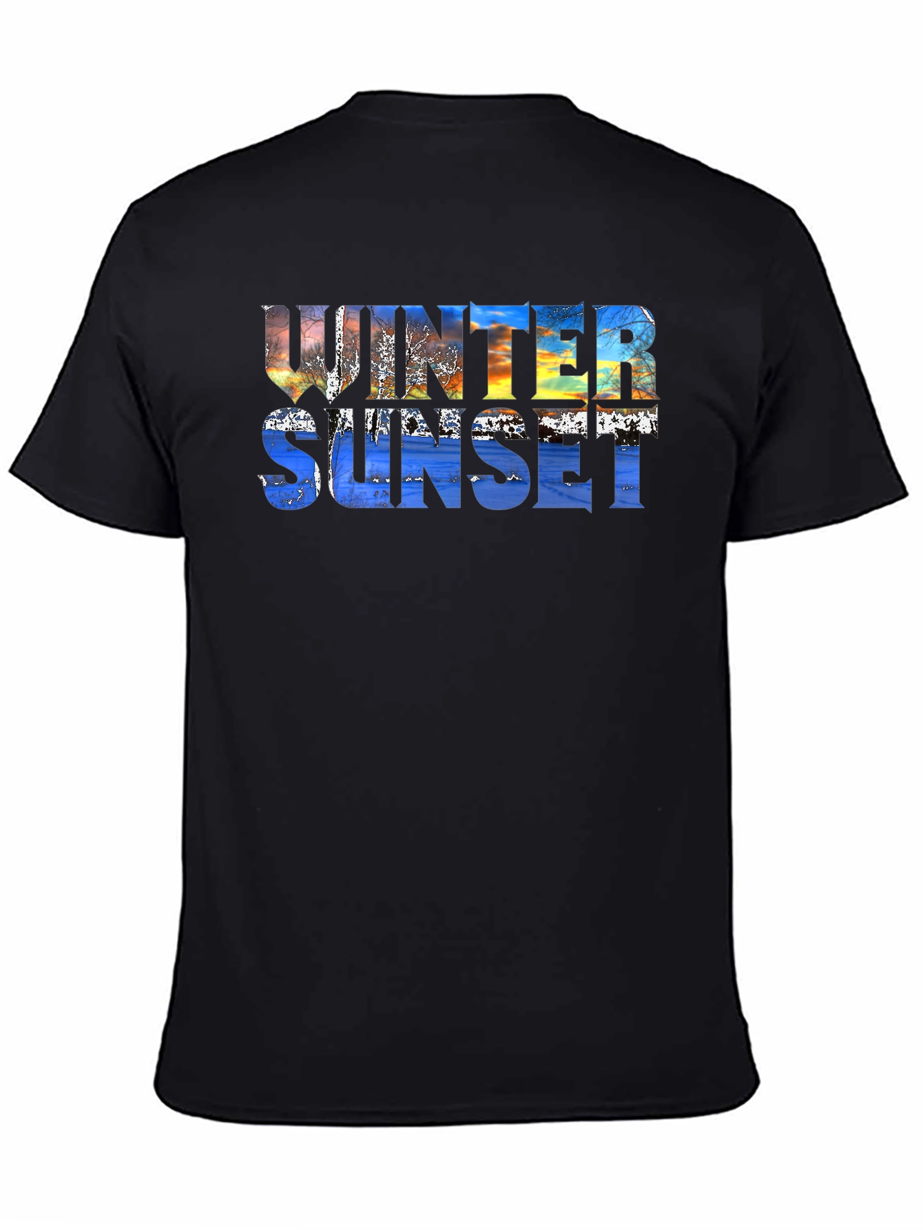 Winter Sunset Graphic Tee