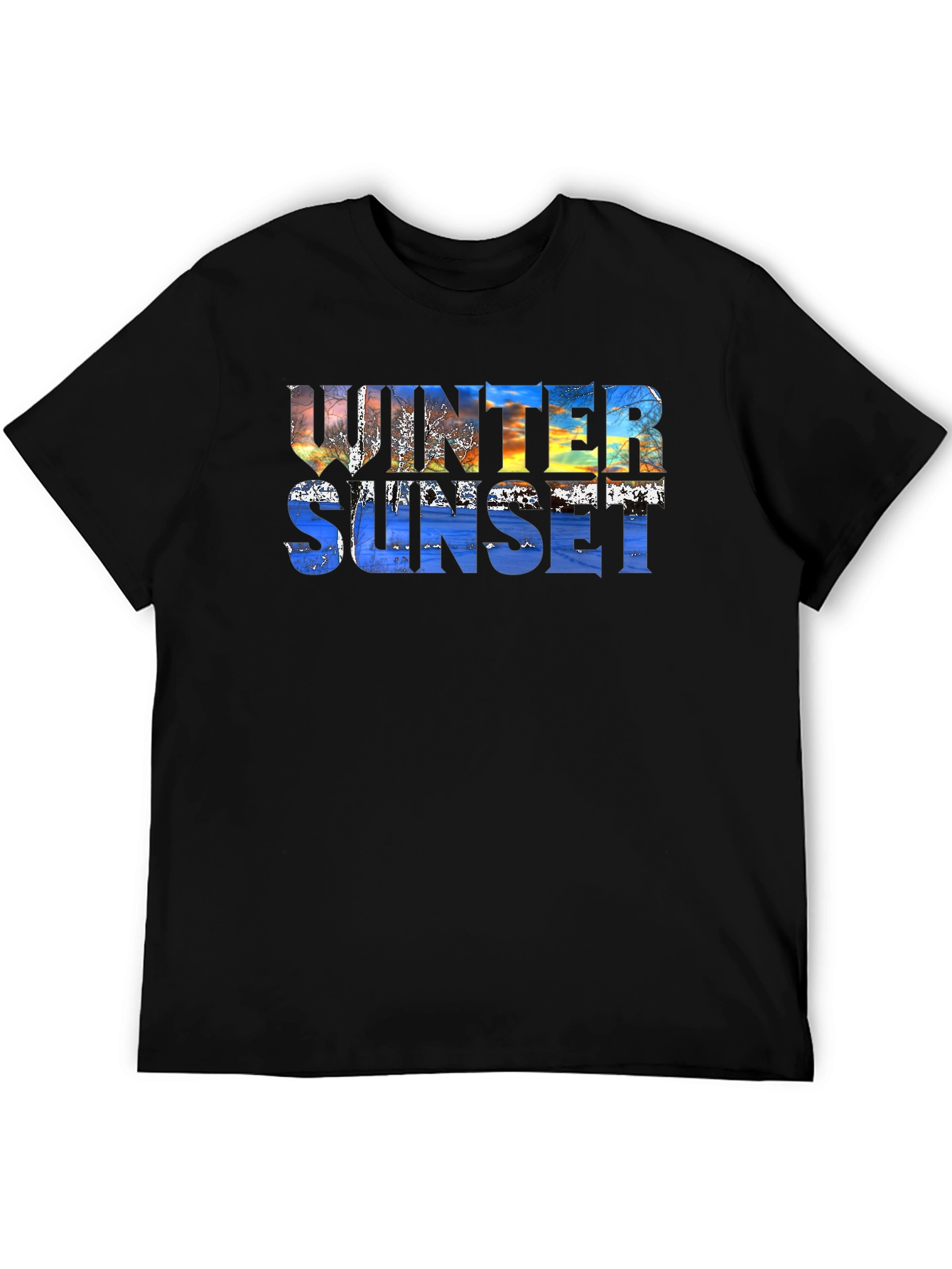 Winter Sunset Graphic Tee