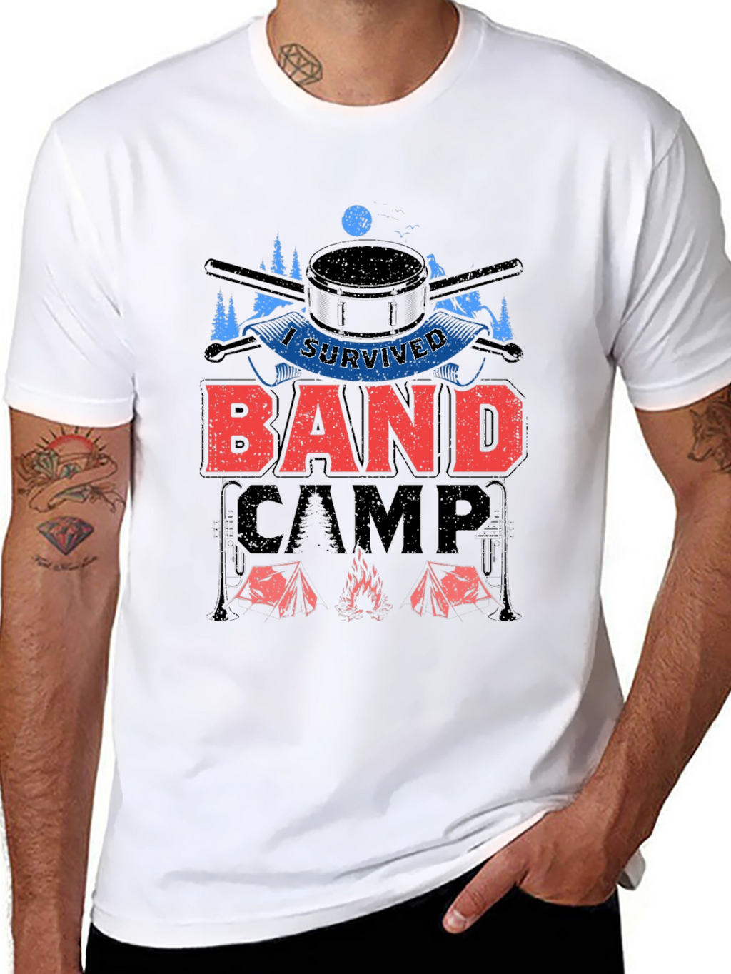 I Survived Band Camp T-Shirt