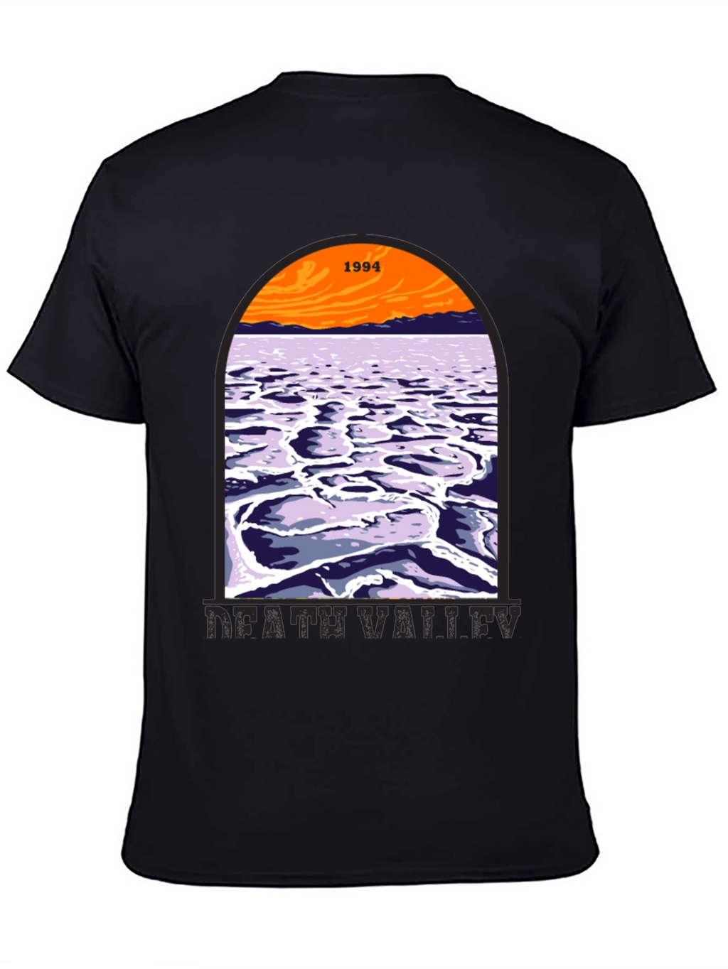 Death Valley 1994 Graphic T-Shirt - Black