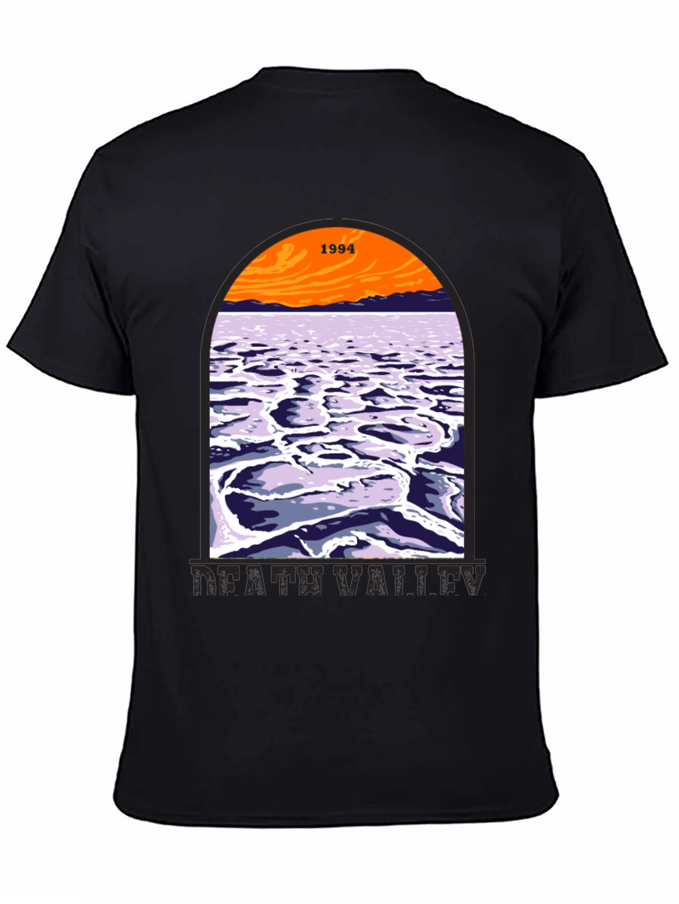 Death Valley 1994 Graphic T-Shirt - Black