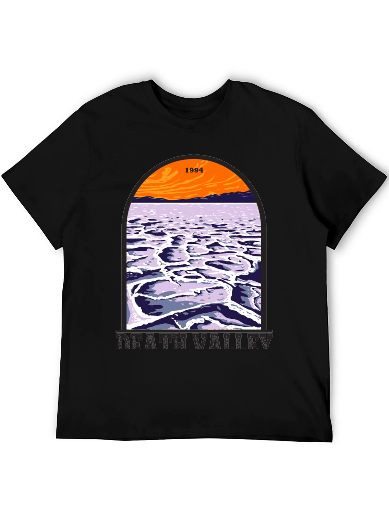 Death Valley 1994 Graphic T-Shirt - Black