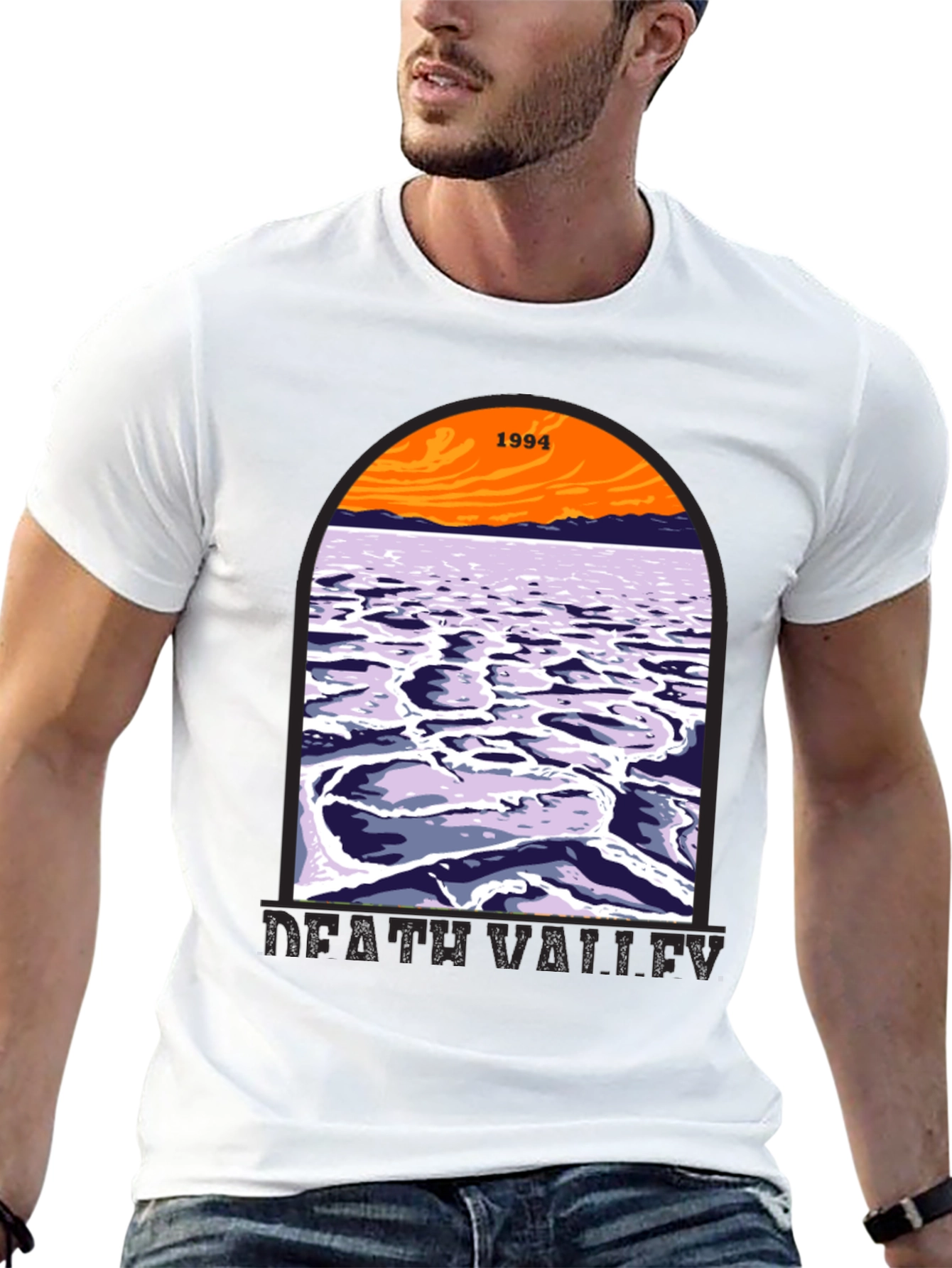 Death Valley 1994 Graphic T-Shirt - Black