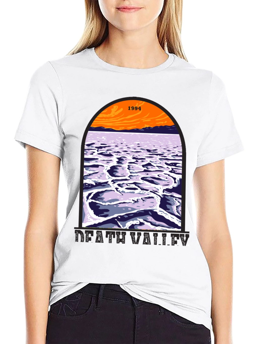 Death Valley 1994 Graphic T-Shirt - Black