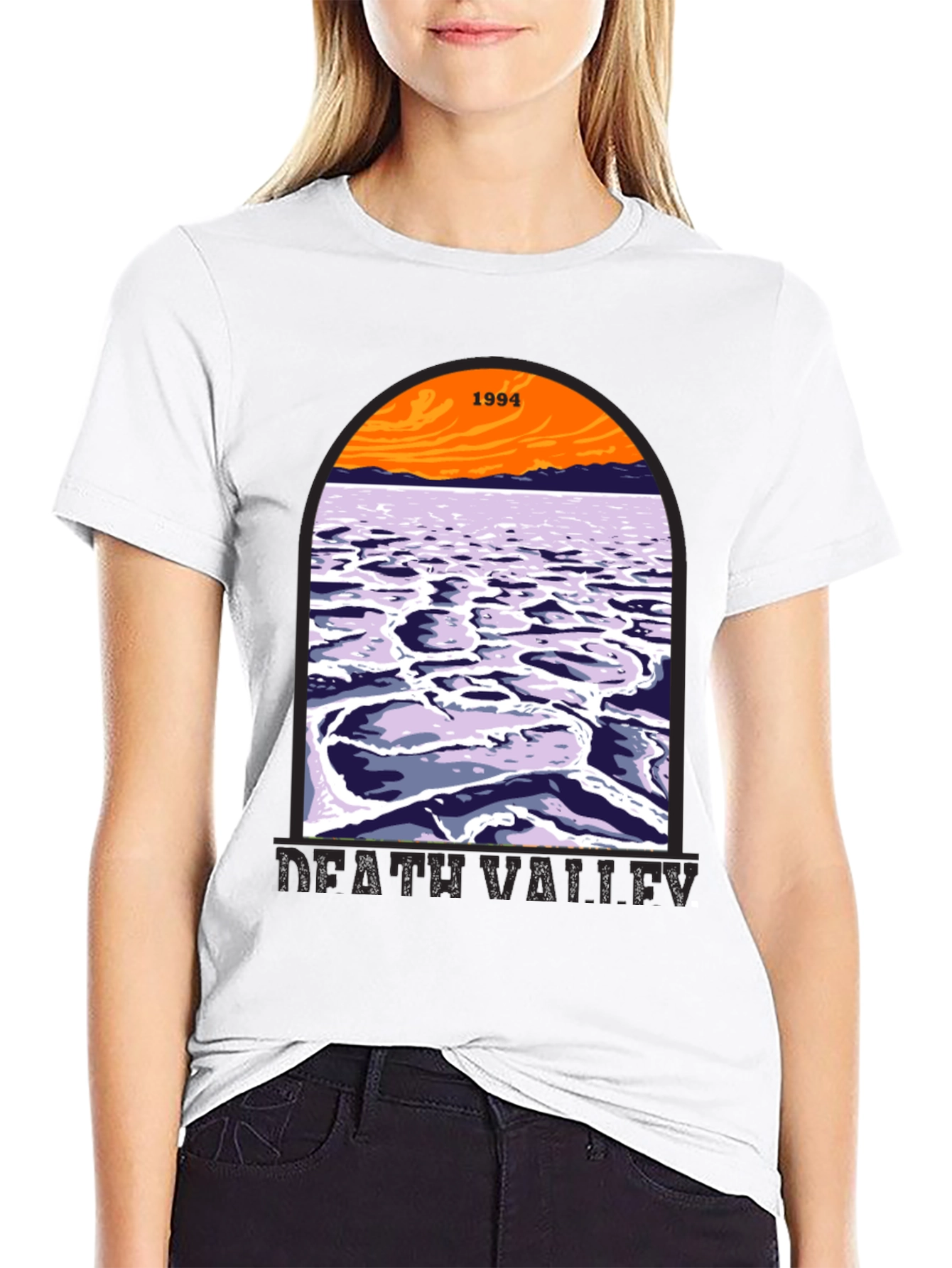 Death Valley 1994 Graphic T-Shirt - Black