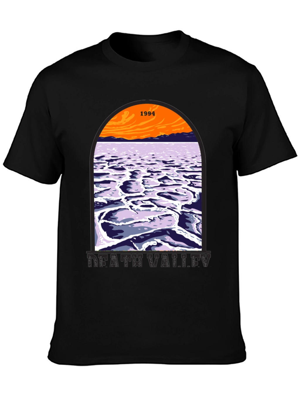 Death Valley 1994 Graphic T-Shirt - Black