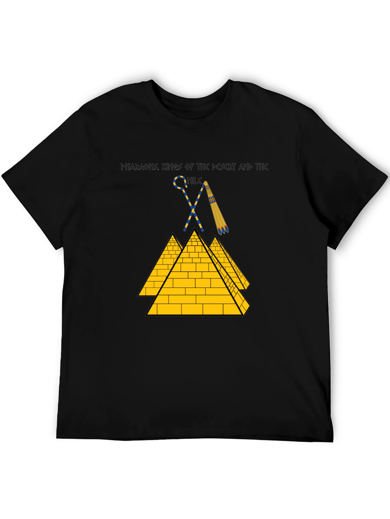 Egyptian Pharaohs T-Shirt - Desert Kings of Nile Graphic Tee