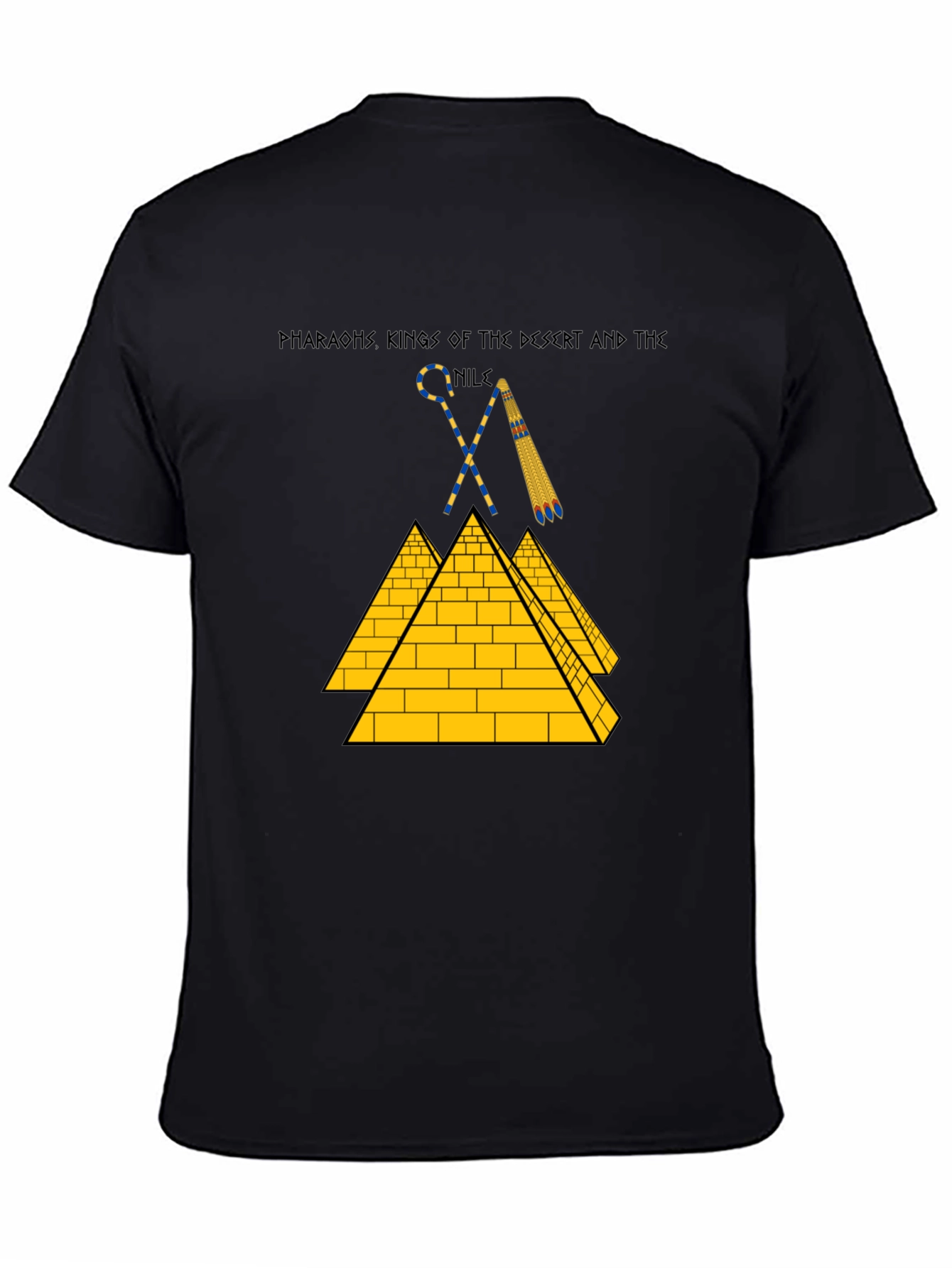 Egyptian Pharaohs T-Shirt - Desert Kings of Nile Graphic Tee
