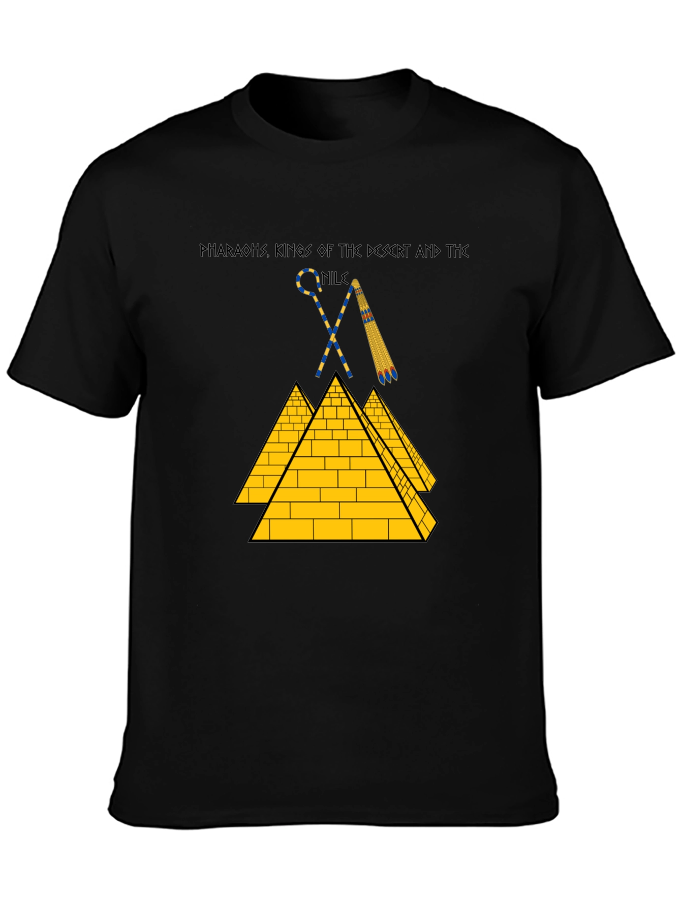 Egyptian Pharaohs T-Shirt - Desert Kings of Nile Graphic Tee