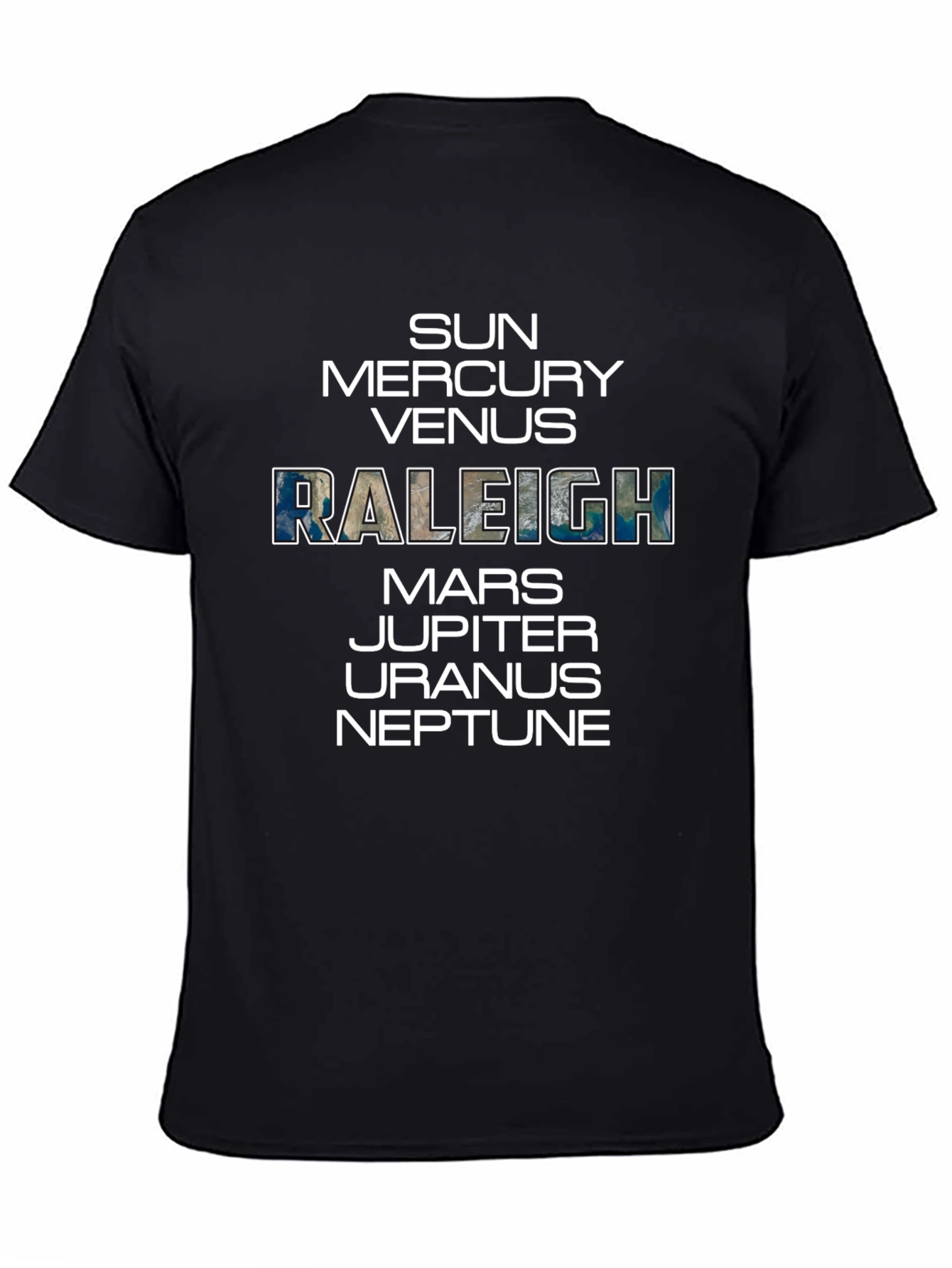 Planets & Raleigh Graphic T-Shirt