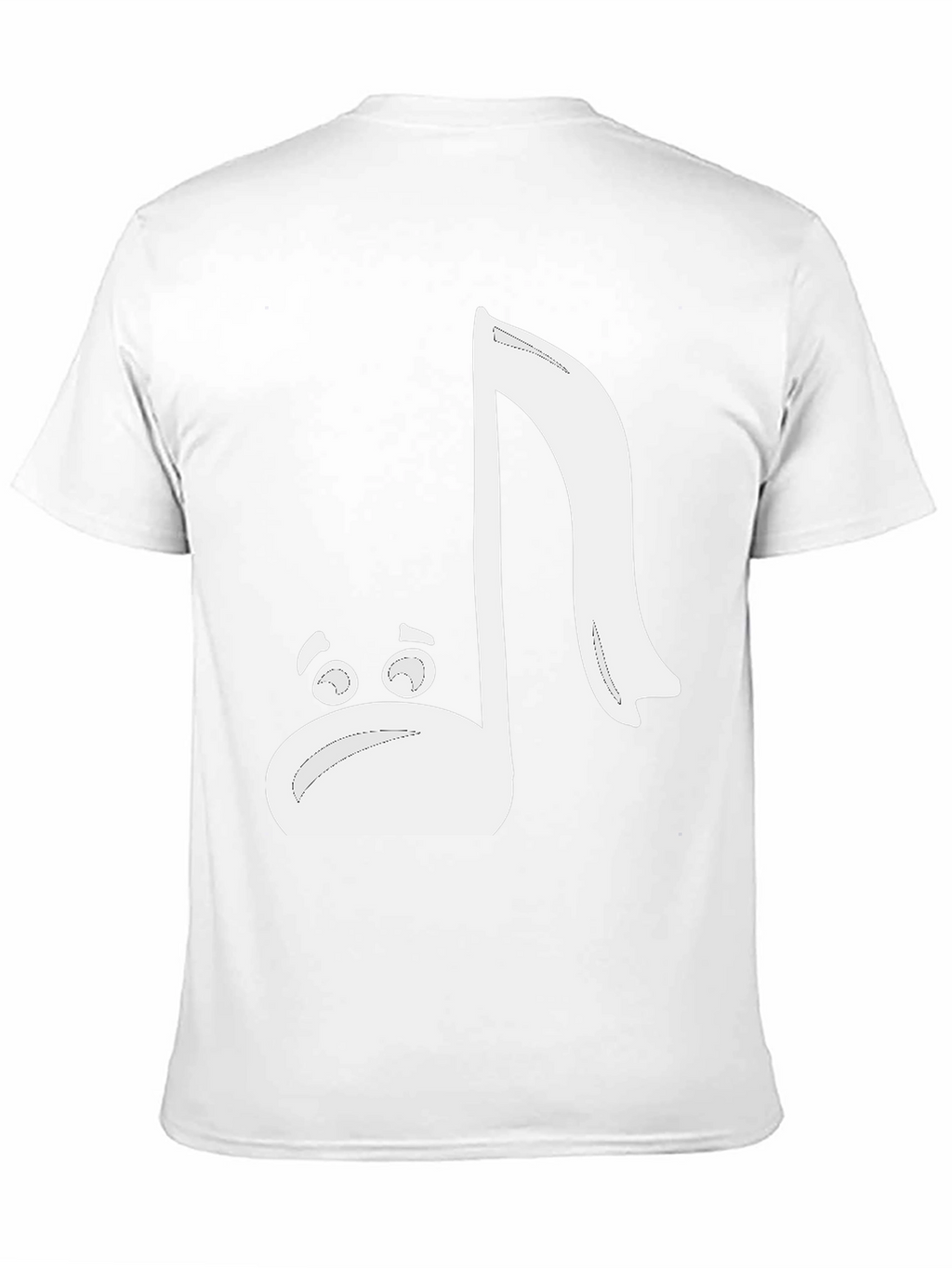 Musical Note Character T-Shirt
