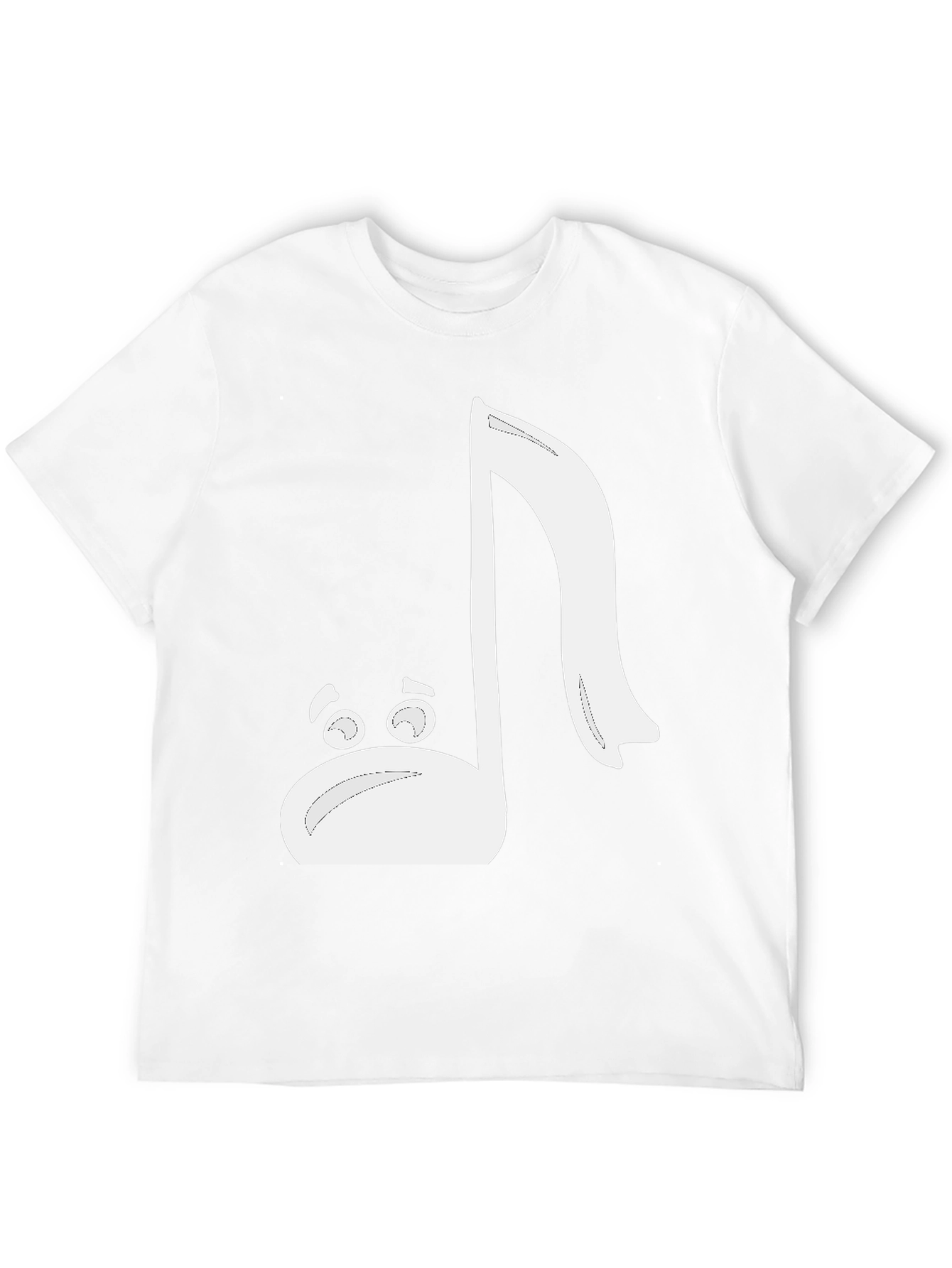 Musical Note Character T-Shirt