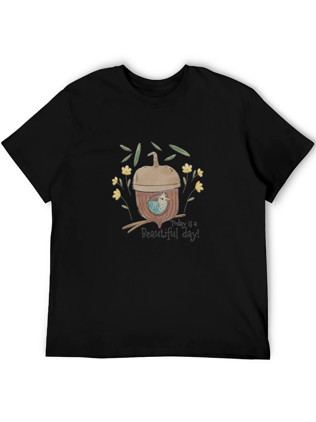 Cute Acorn Birdhouse T-Shirt
