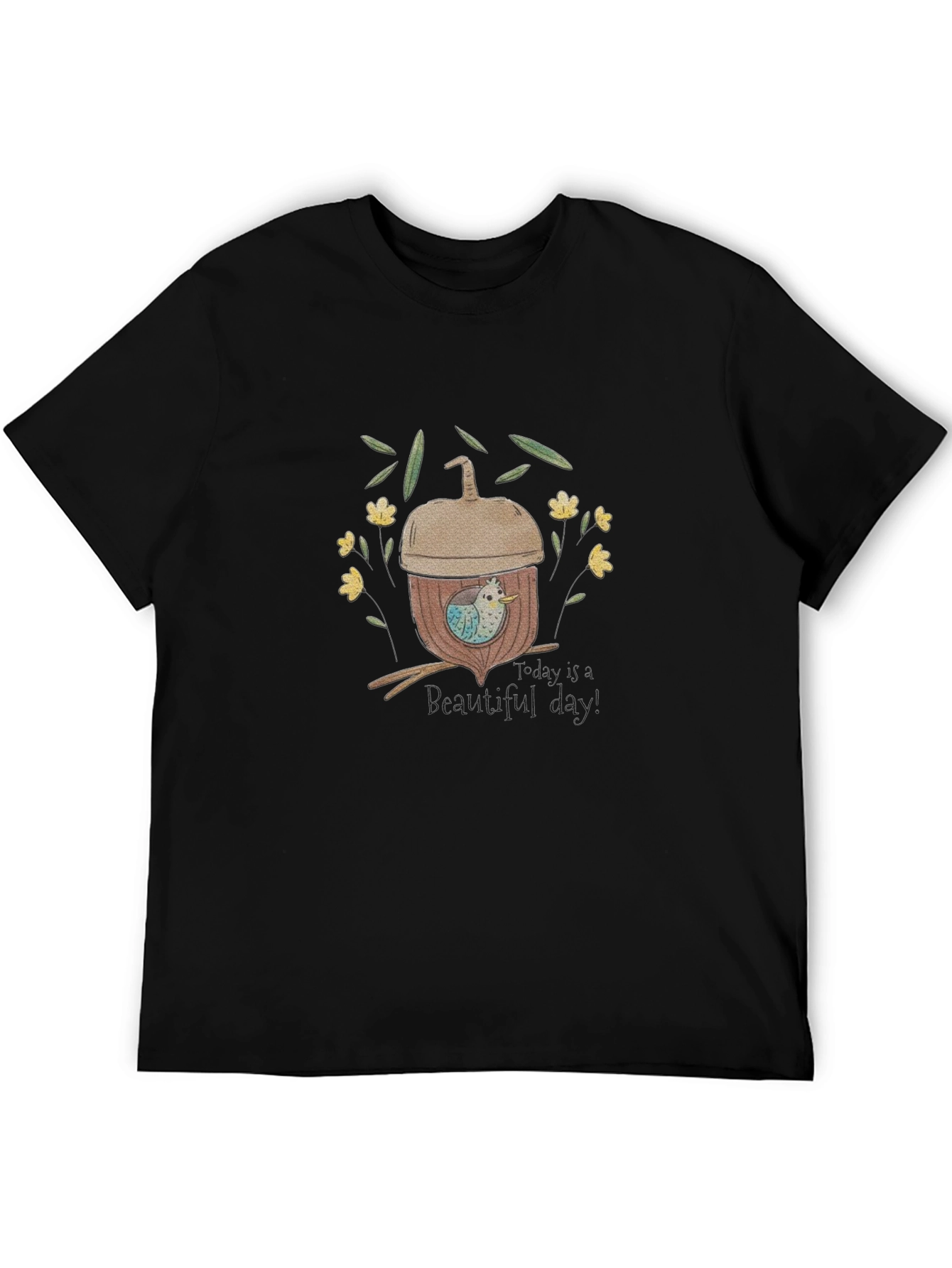 Cute Acorn Birdhouse T-Shirt