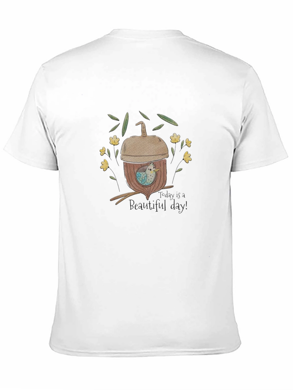 Cute Acorn Birdhouse T-Shirt