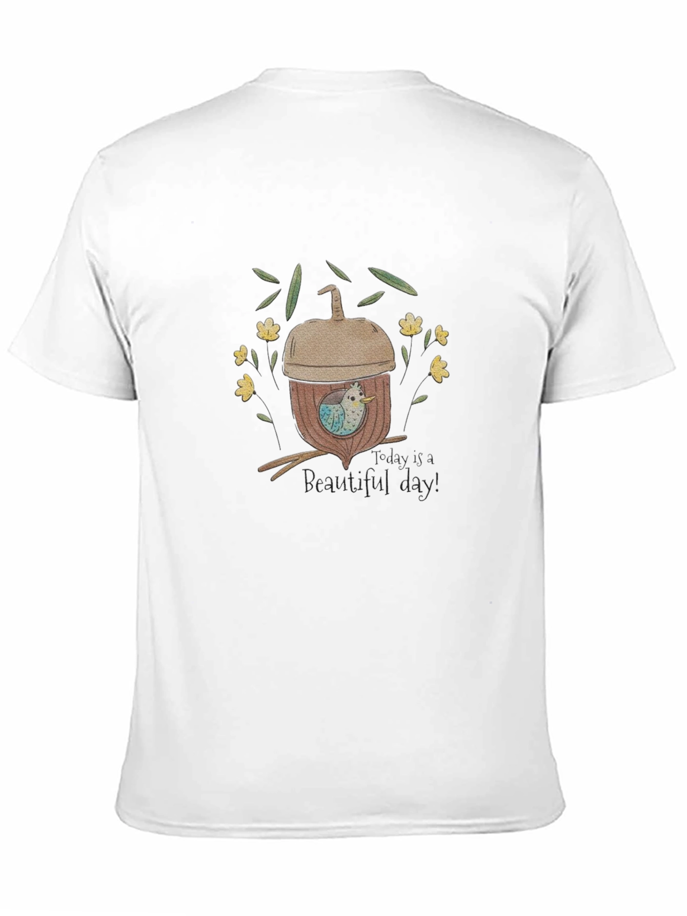 Cute Acorn Birdhouse T-Shirt