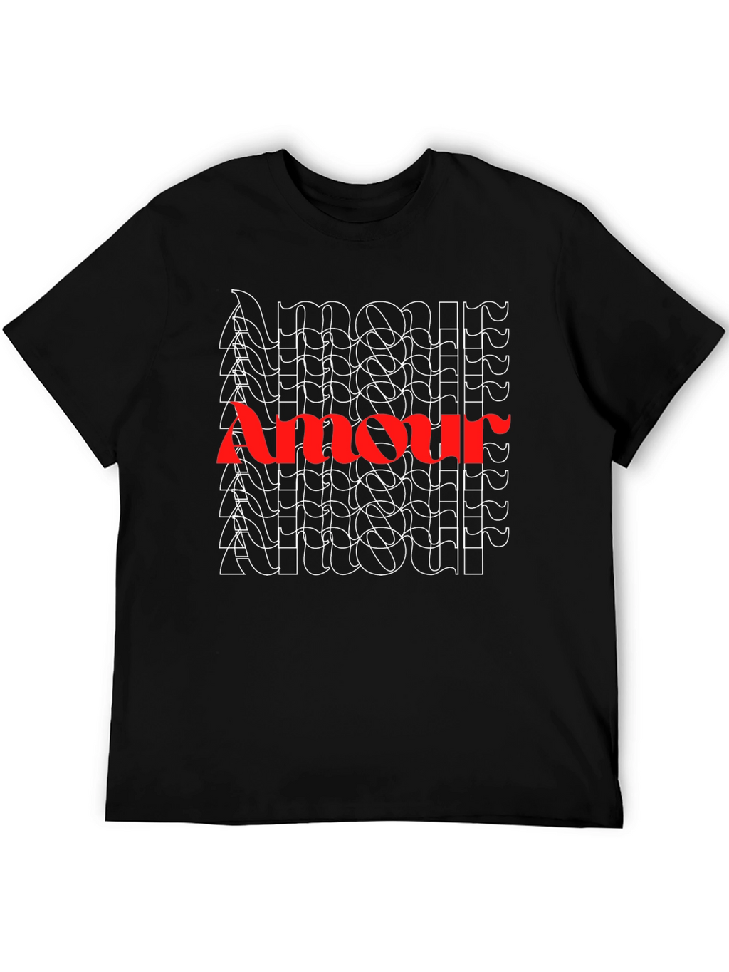 Amour Graphic Tee - Stylish French Love Shirt