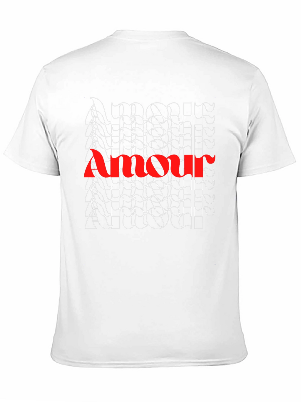 Amour Graphic Tee - Stylish French Love Shirt