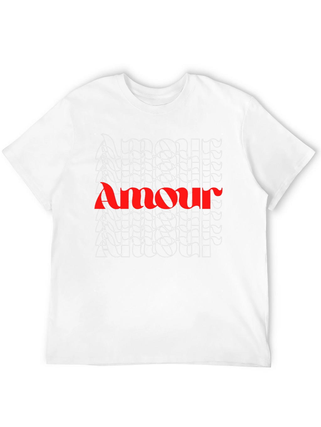 Amour Graphic Tee - Stylish French Love Shirt