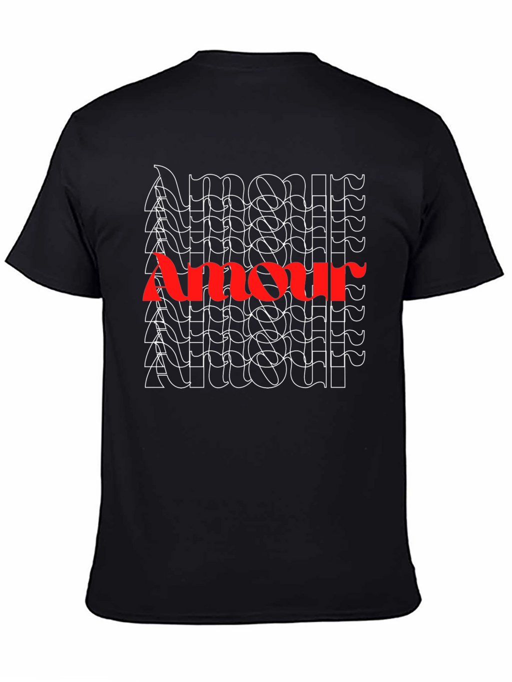Amour Graphic Tee - Stylish French Love Shirt