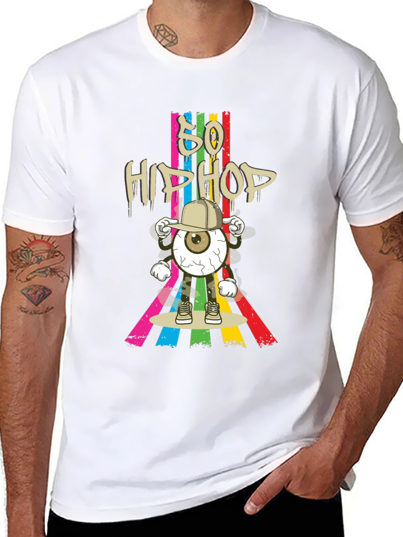 Retro 50 Hip Hop Graphic Tee