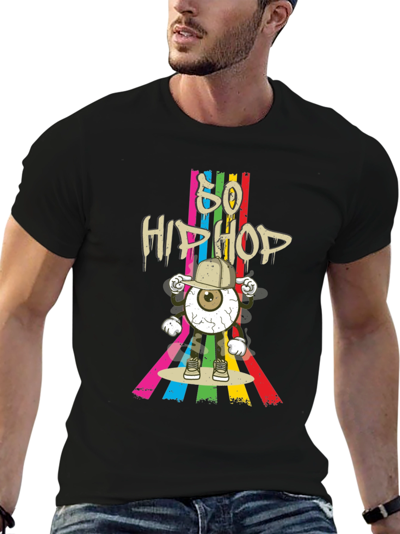 Retro 50 Hip Hop Graphic Tee