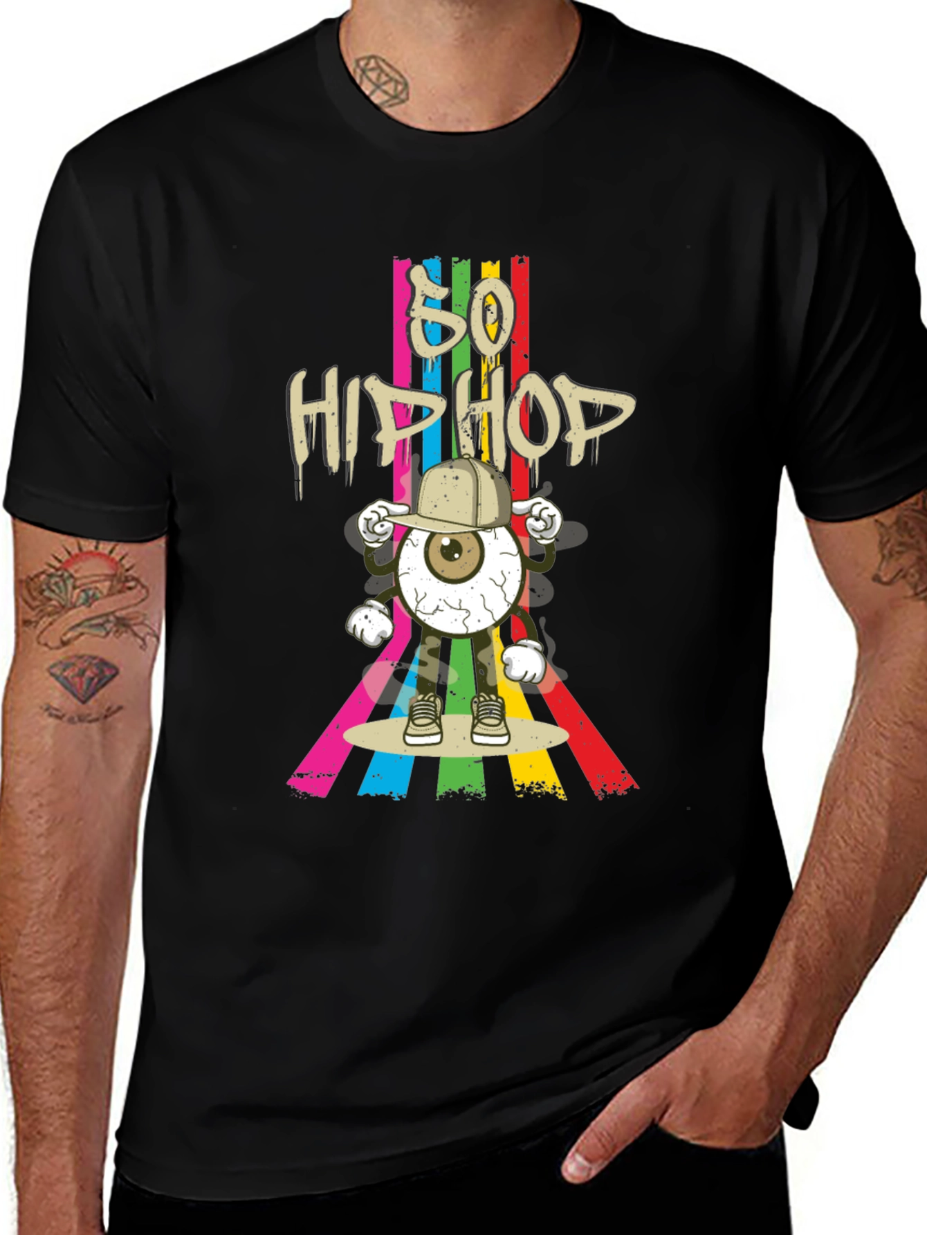Retro 50 Hip Hop Graphic Tee