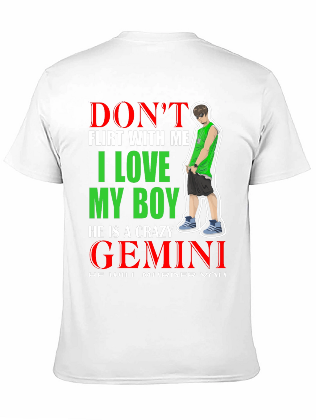 Dont Flirt with Me Gemini Graphic Tee