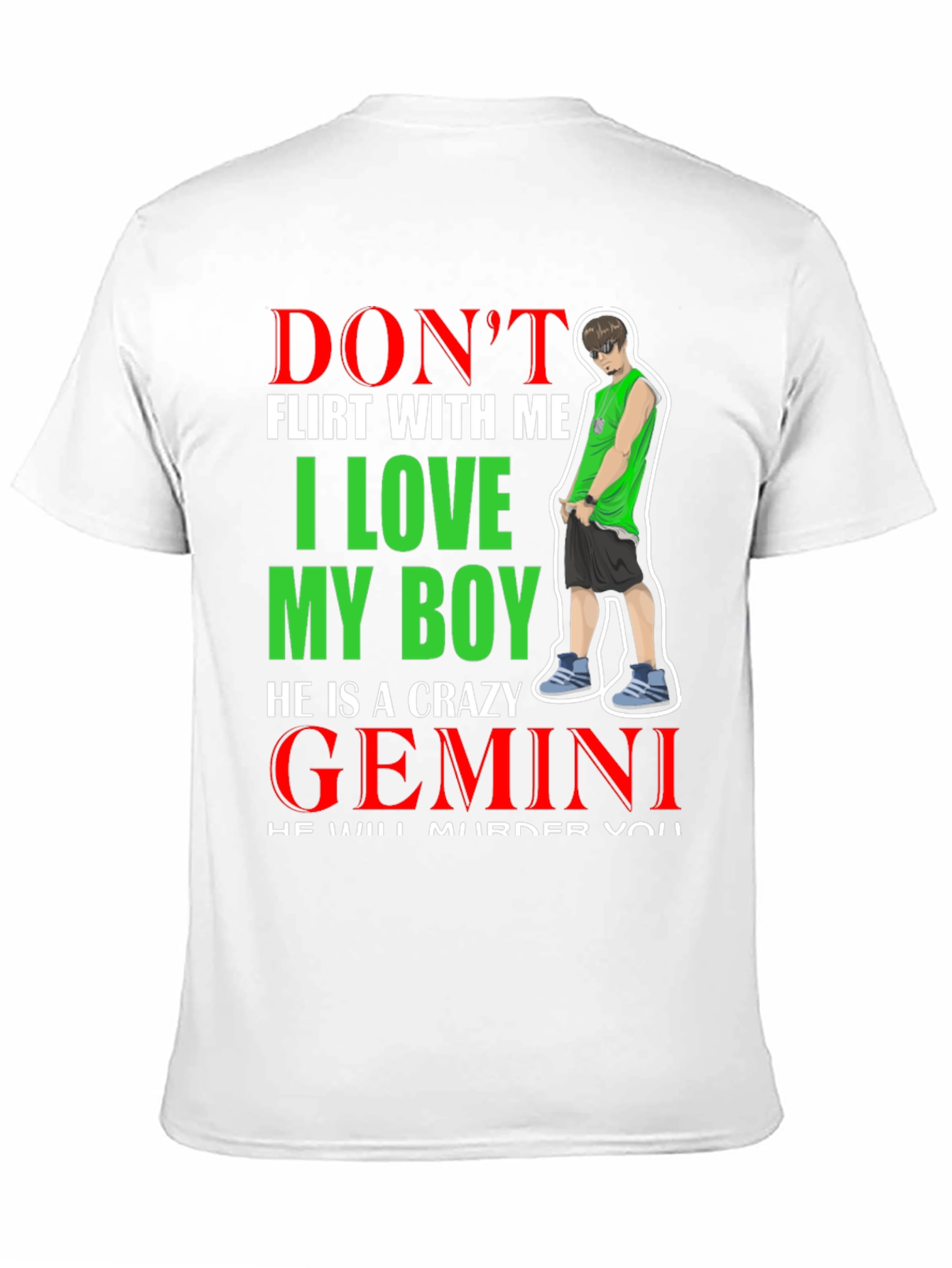 Dont Flirt with Me Gemini Graphic Tee