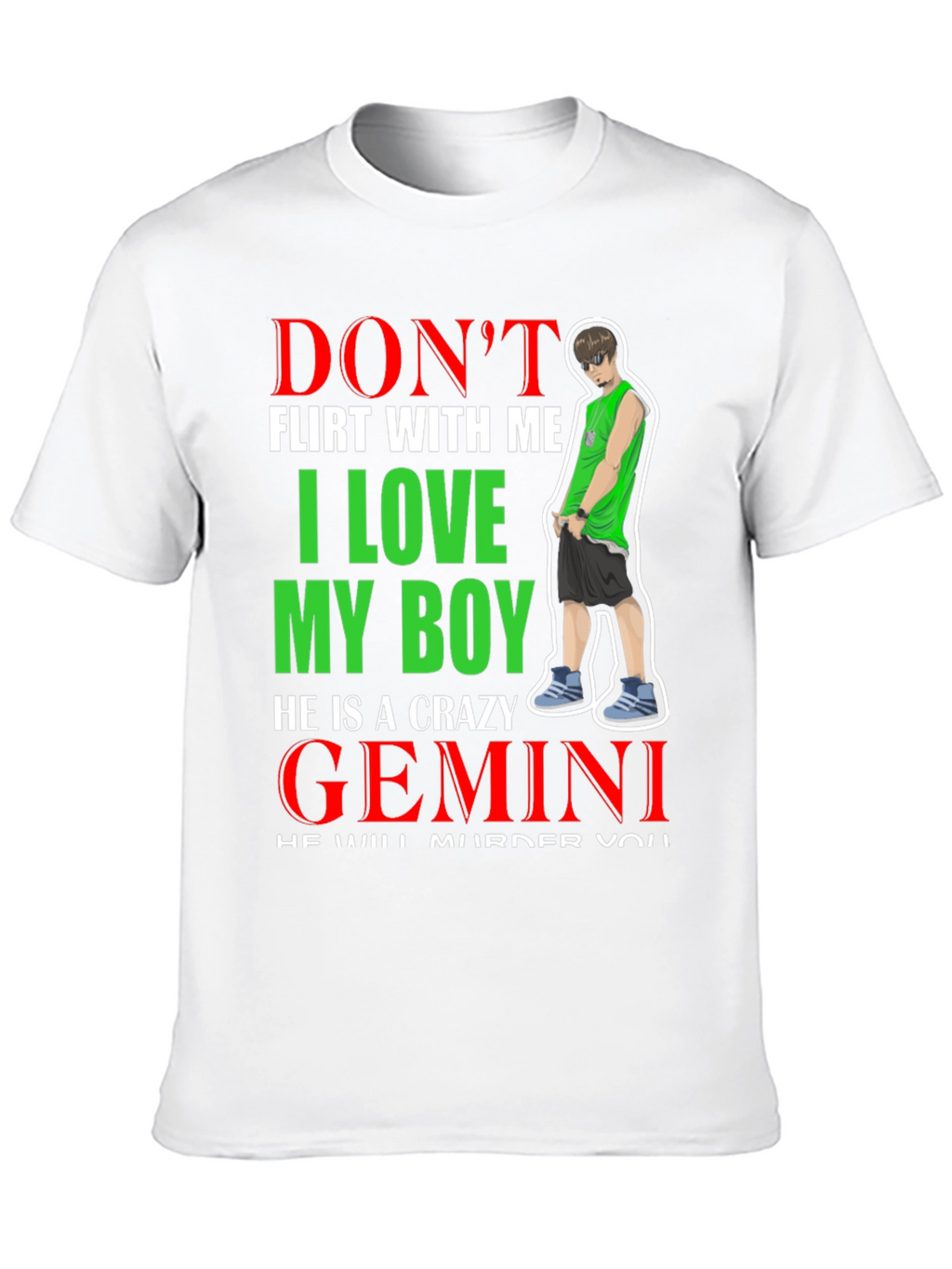Dont Flirt with Me Gemini Graphic Tee