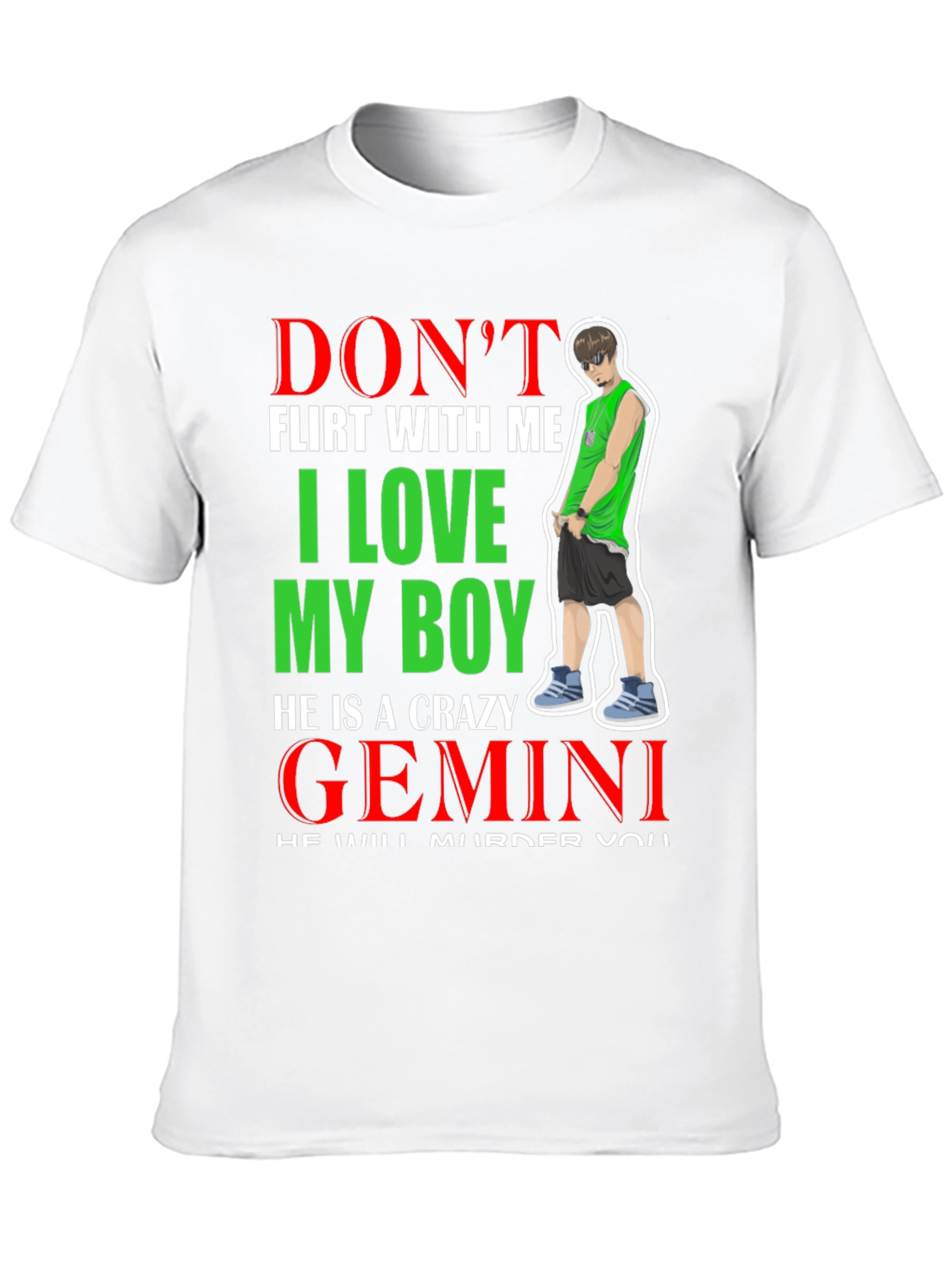 Dont Flirt with Me Gemini Graphic Tee