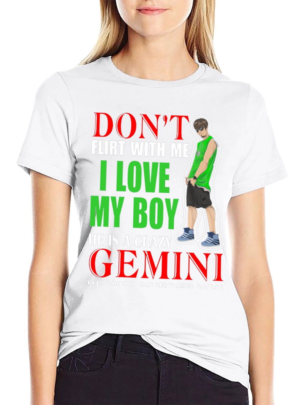 Dont Flirt with Me Gemini Graphic Tee