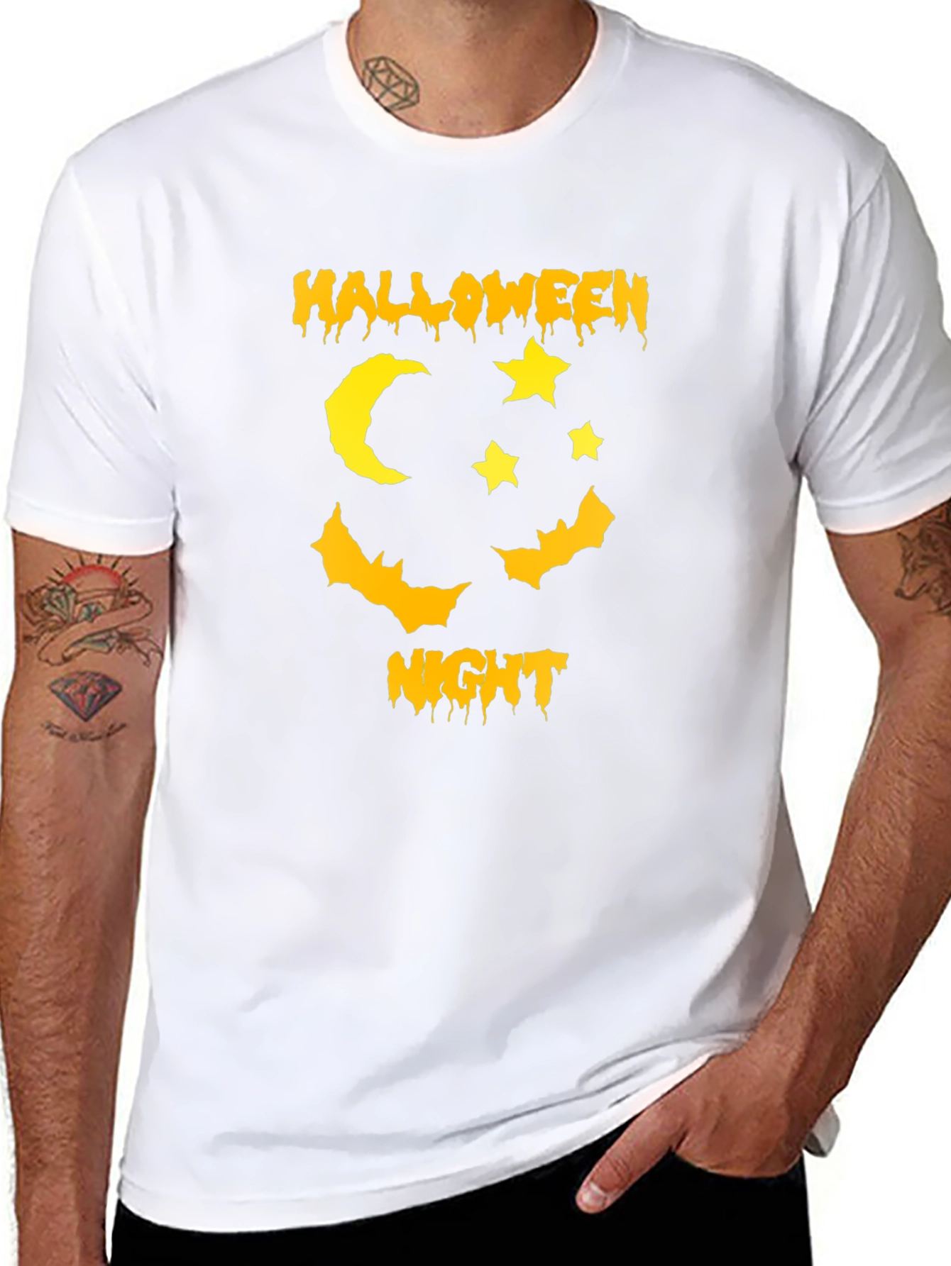 Halloween Night Black T-Shirt