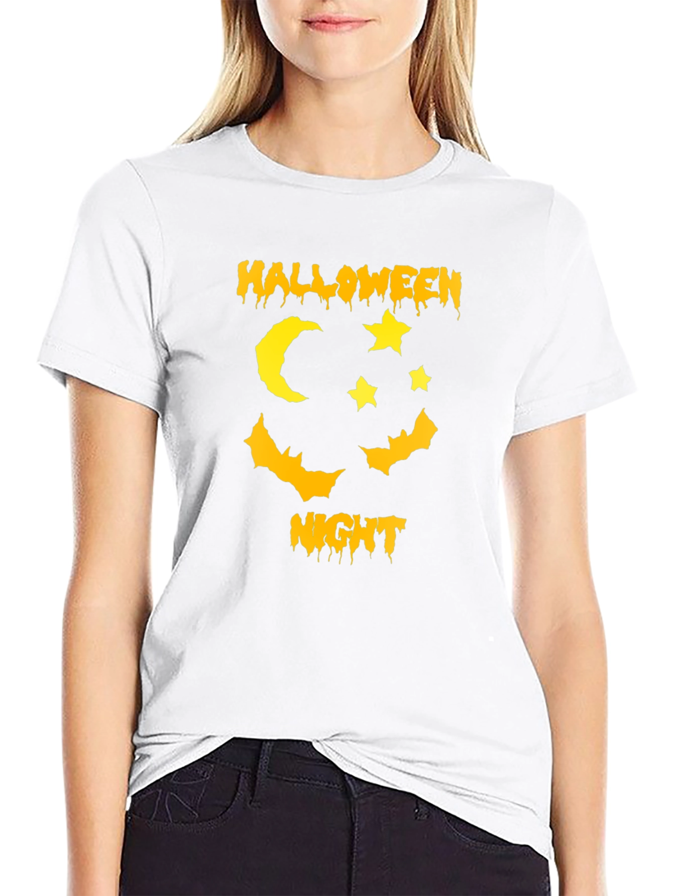 Halloween Night Black T-Shirt
