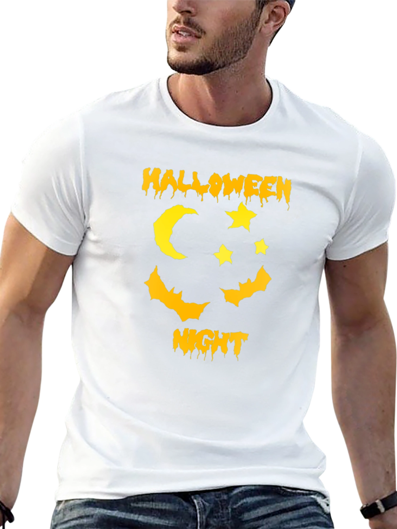 Halloween Night Black T-Shirt