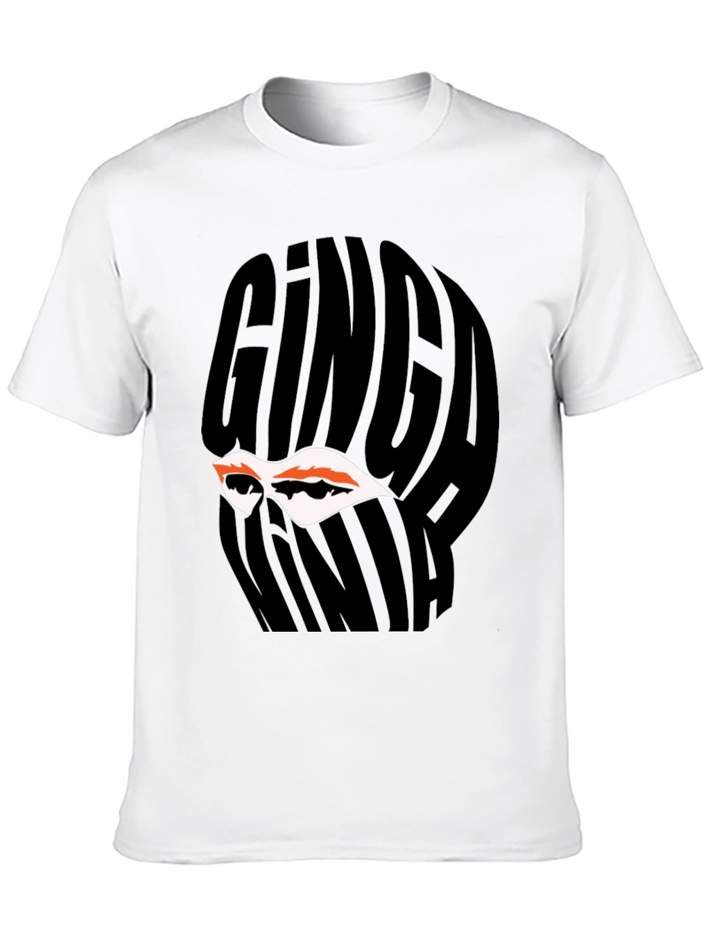 Ginga Ninja Graphic Tee - Black Cotton T-Shirt