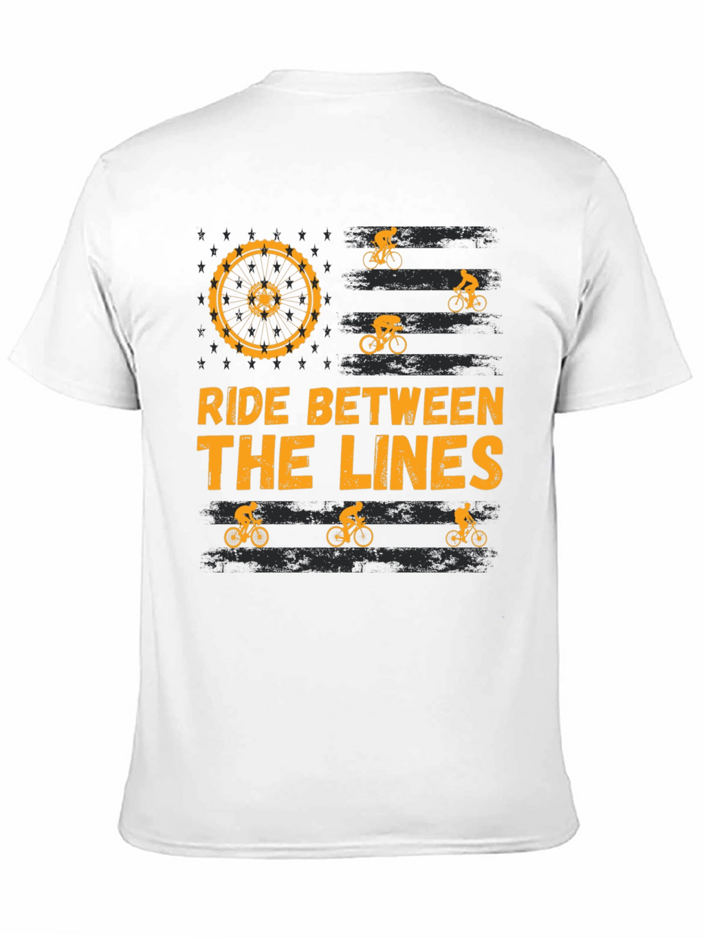 Ride Between the Lines Biker T-Shirt